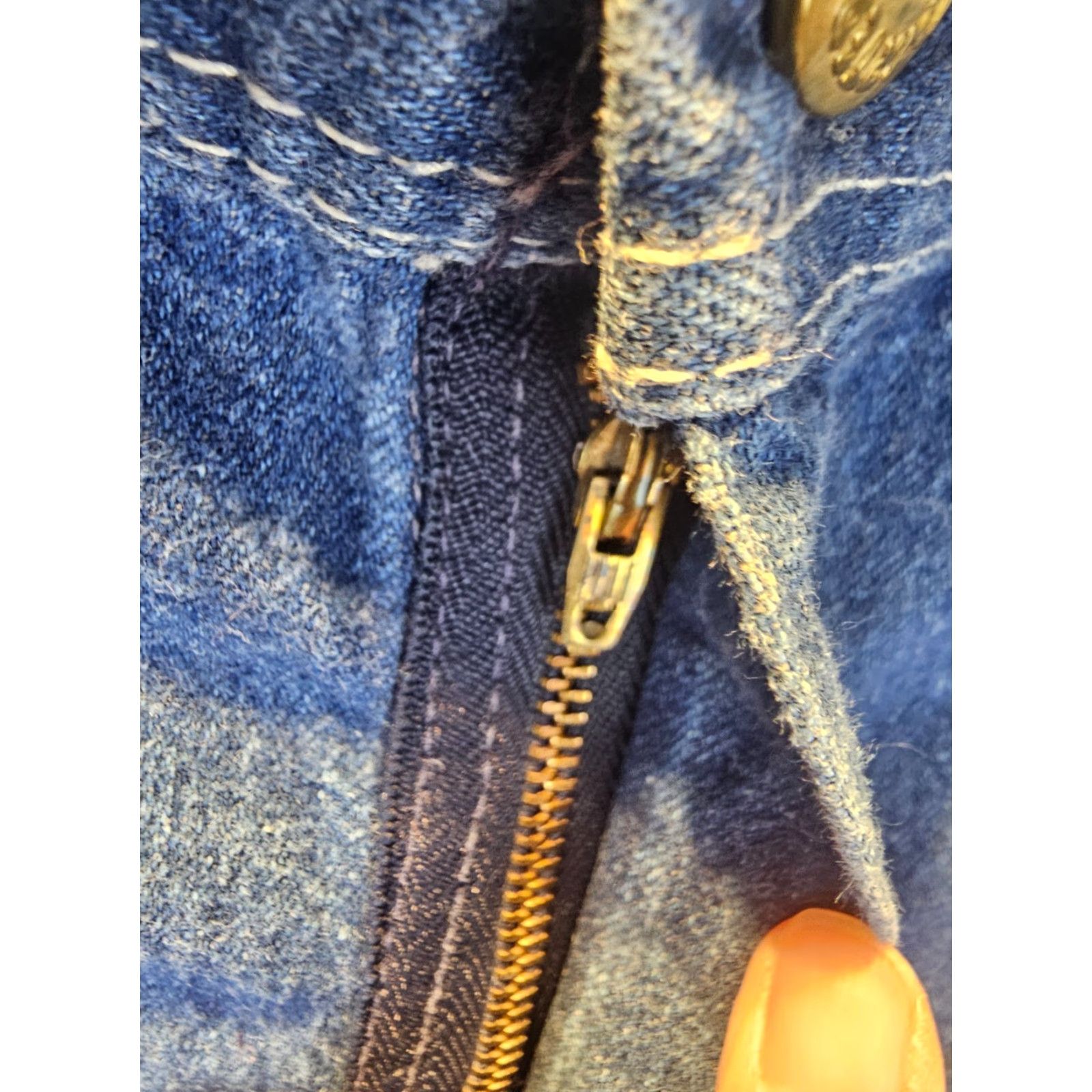 Carter's VINTAGE CARTER'S DENIM CARPENTER PAINTER JENAS PANTS SZ 36 MADE IN USA MEN Jeans 70's Blue 31 44 INSEAM OUTSIDE LEG 36-31-44 Size US 36 / EU 52 - 3 Thumbnail