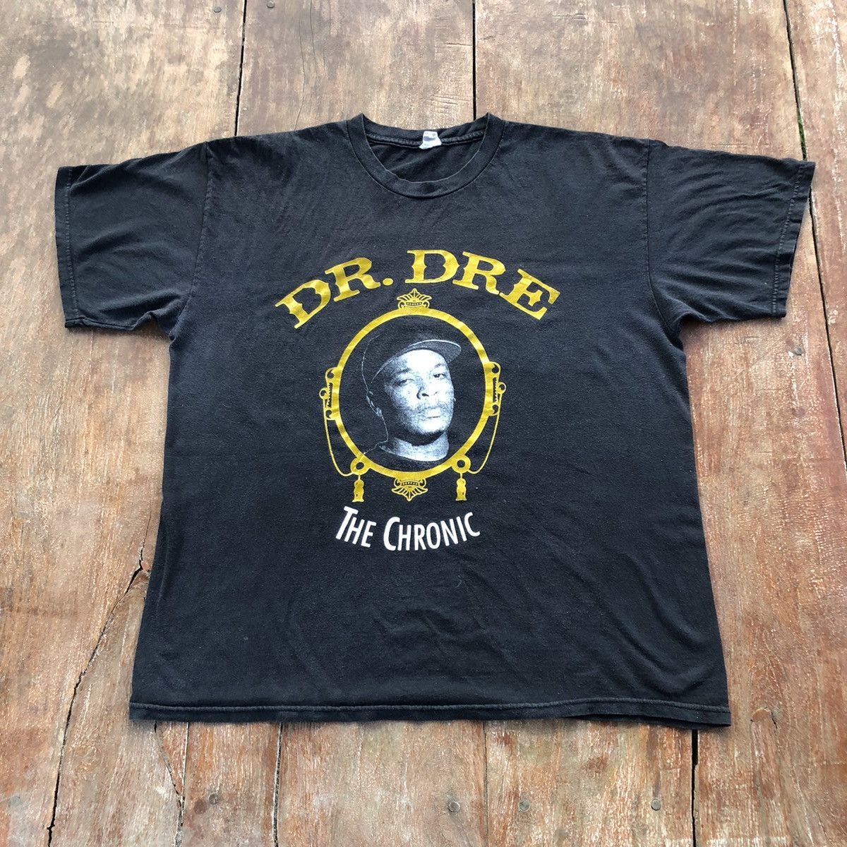 Rap Tees Vintage Dr. Dre The Chronic Rare T Shirt Size US XL / EU 56 / 4 - 2 Thumbnail