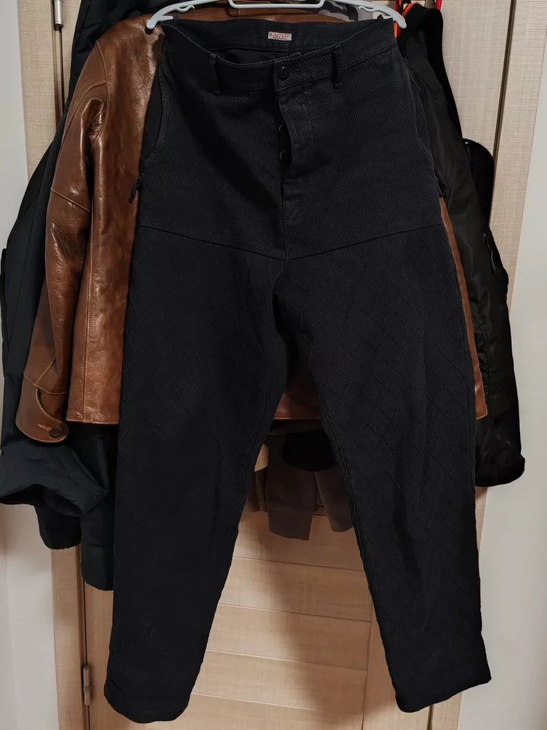 Kapital Blue Dyed Long Pants for Kendo Training - dmc Size US 31 - 1 Thumbnail
