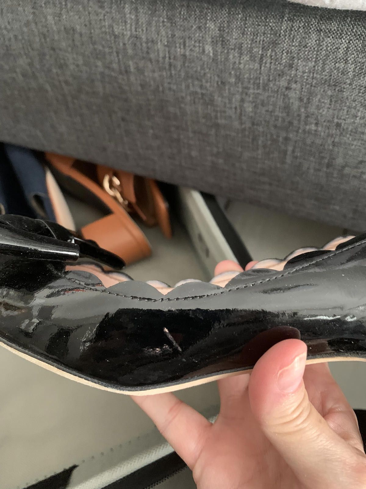 Other Kate Spade Scallop Kitten Hell Pumps Size US 7 / IT 37 - 6 Thumbnail