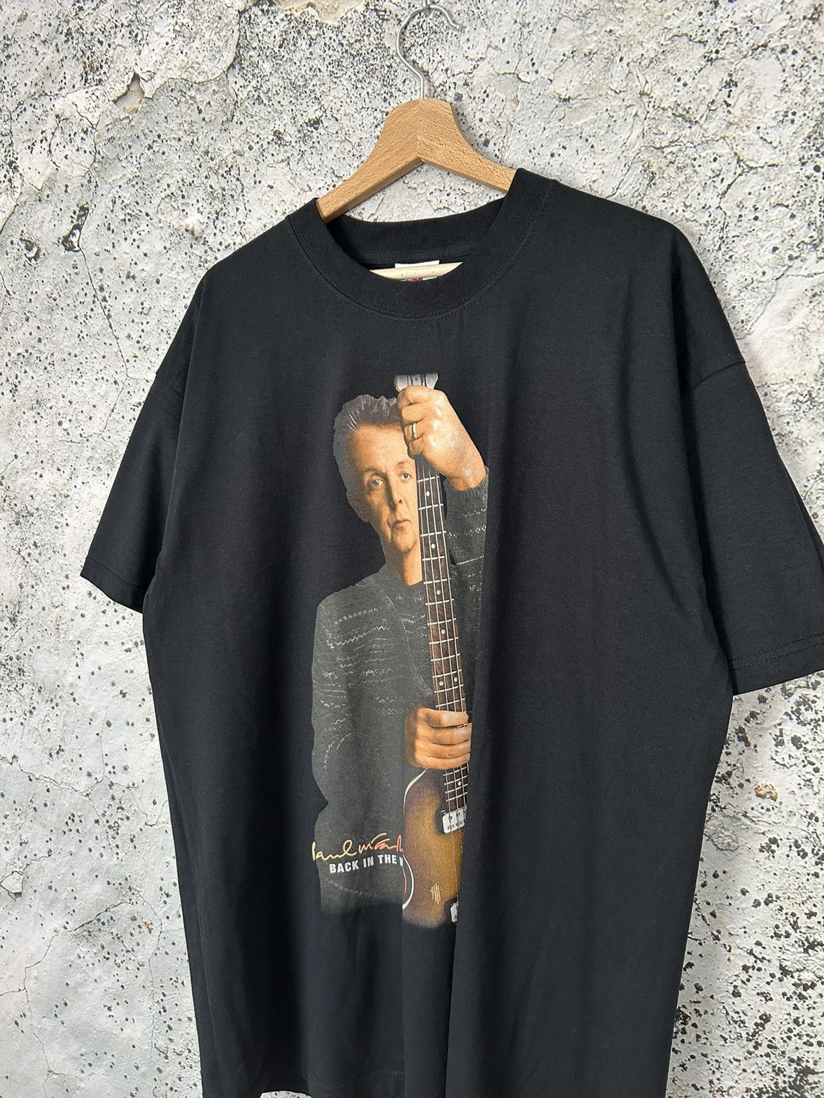 Band Tees Vintage Paul McCartney Back In The World Tour Rock Art Size US XL / EU 56 / 4 - 2 Thumbnail