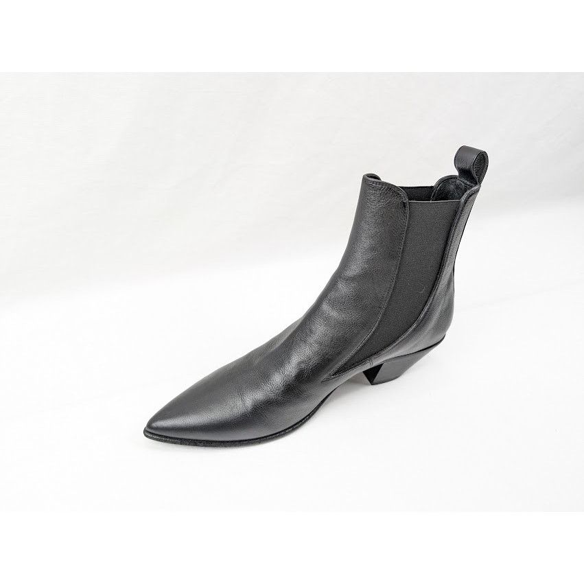 Saint Laurent Paris o1rshd1 Banana 50 EL Bo Riverside Boots in Nero Size US 8 / EU 41 - 8 Thumbnail