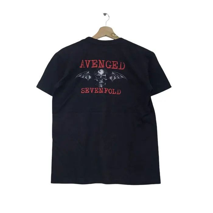 Band Tees Vtg AVENGED SEVENFOLD NIGHTMARE 2010 Album Tee Shirt Band Size US S / EU 44-46 / 1 - 2 Thumbnail