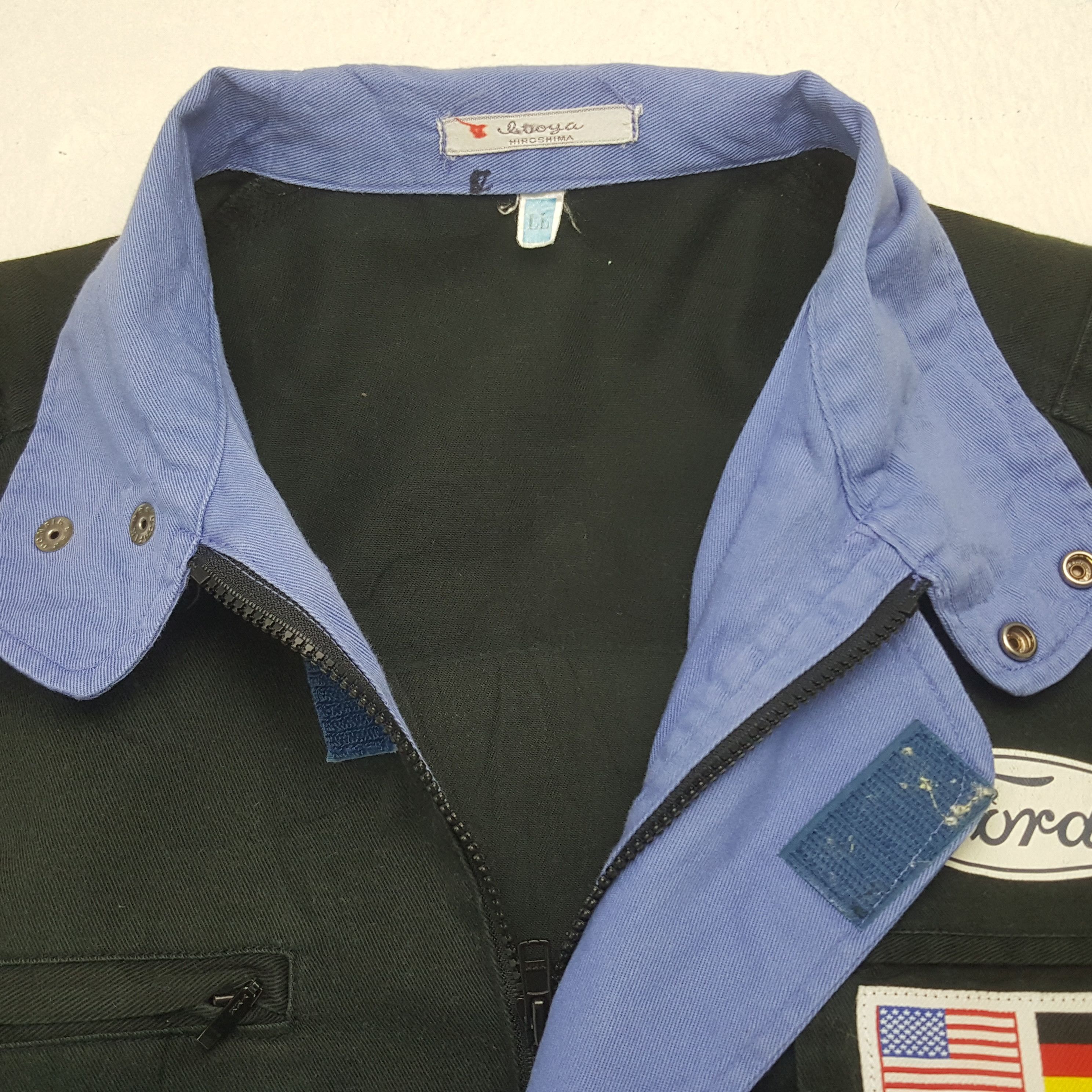 Vintage Vintage Ford Racing Team US Coverall Jacket RR9 Size US L / EU 52-54 / 3 - 9 Thumbnail