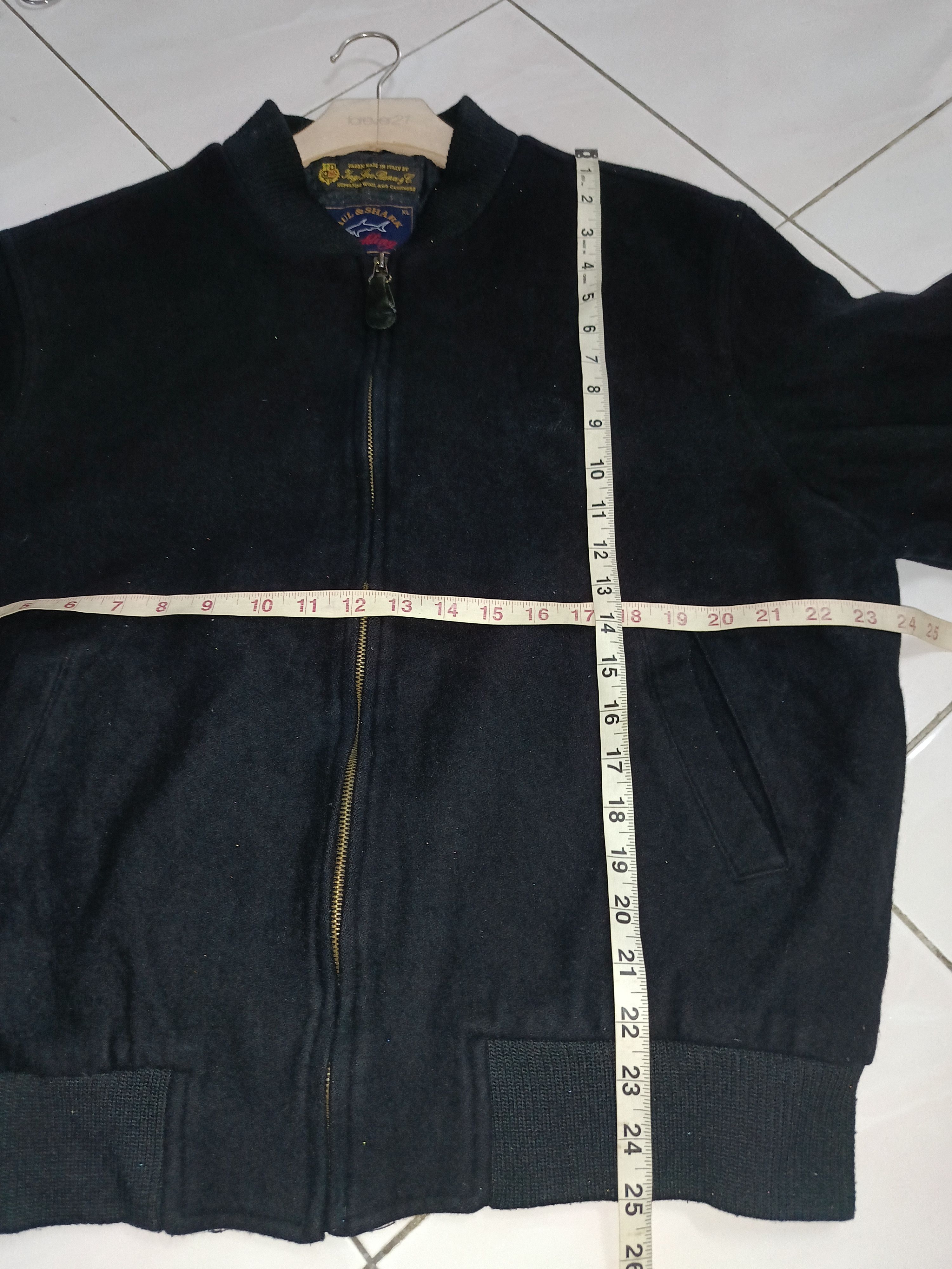 Paul & Shark Paul & Shark Cashmere Wool Bomber Jacket Size US L / EU 52-54 / 3 - 8 Thumbnail