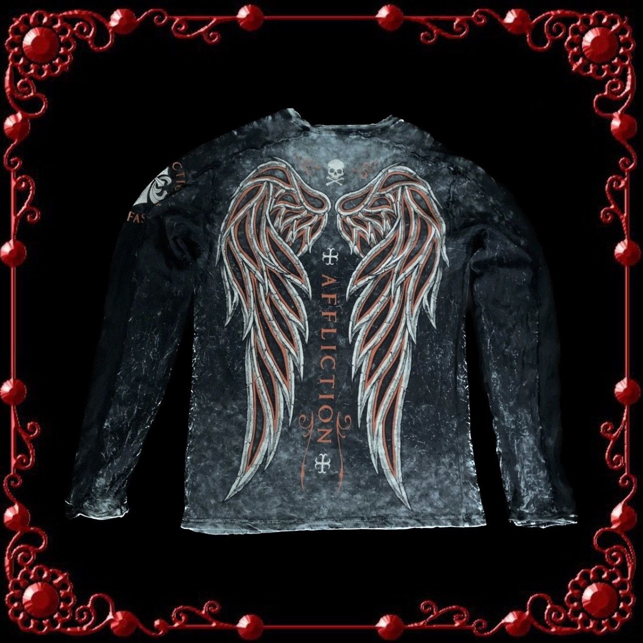 Affliction affliction wings longsleeve Size US M / EU 48-50 / 2 - 1 Thumbnail