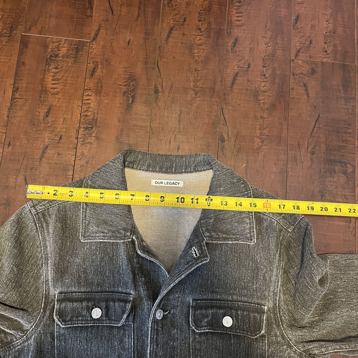 Our Legacy Our Legacy Coated Linen Mono Jacket Size US M / EU 48-50 / 2 - 8 Thumbnail