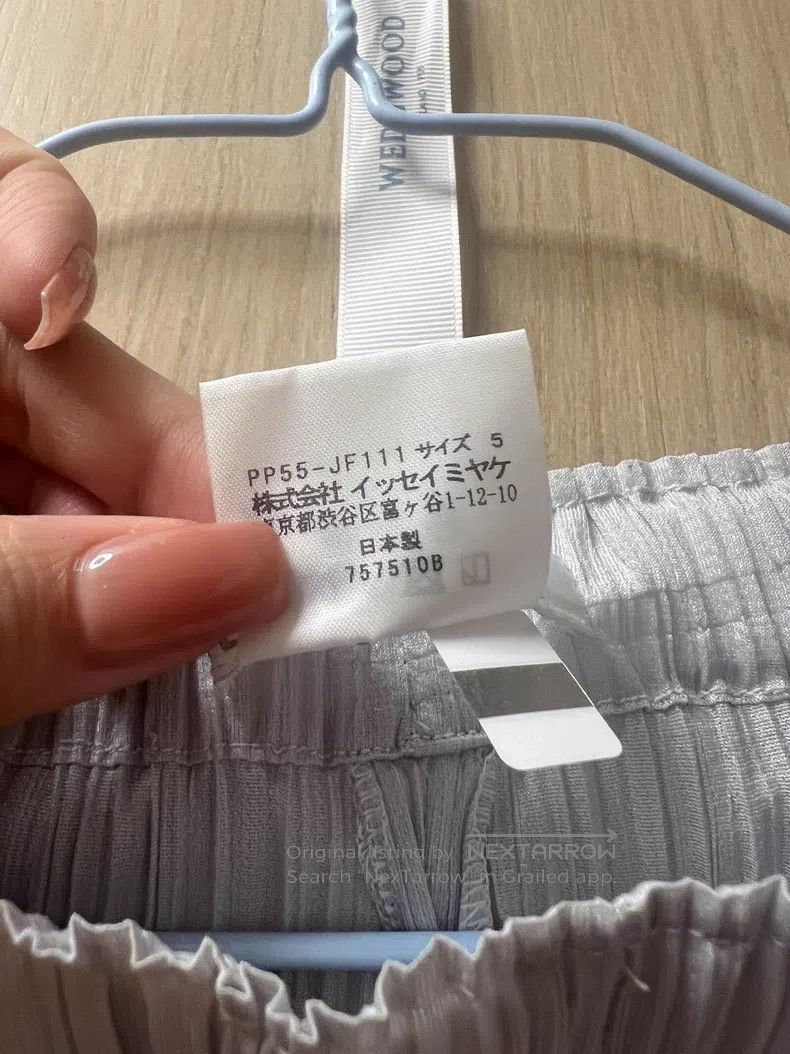 Issey Miyake Issey Miyake size:5 Light Gray Pants Size 22" - 4 Thumbnail