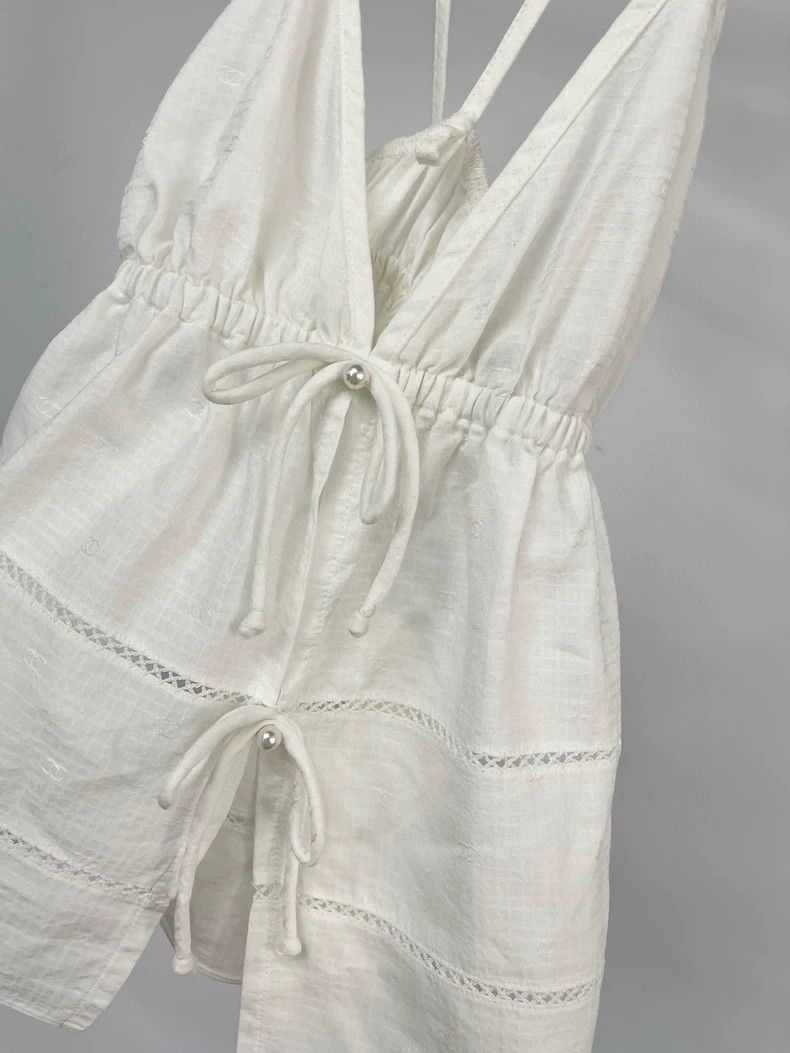 Chanel Chanel 25P white bow strap Size XS / US 0-2 / IT 36-38 - 5 Thumbnail