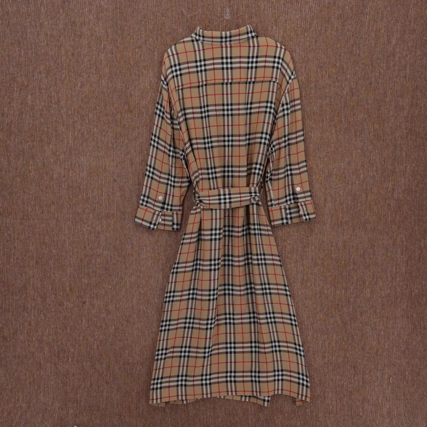 Burberry BURBERRY Classic Check shirtdress women's UK6 99 Size S / US 4 / IT 40 - 2 Thumbnail