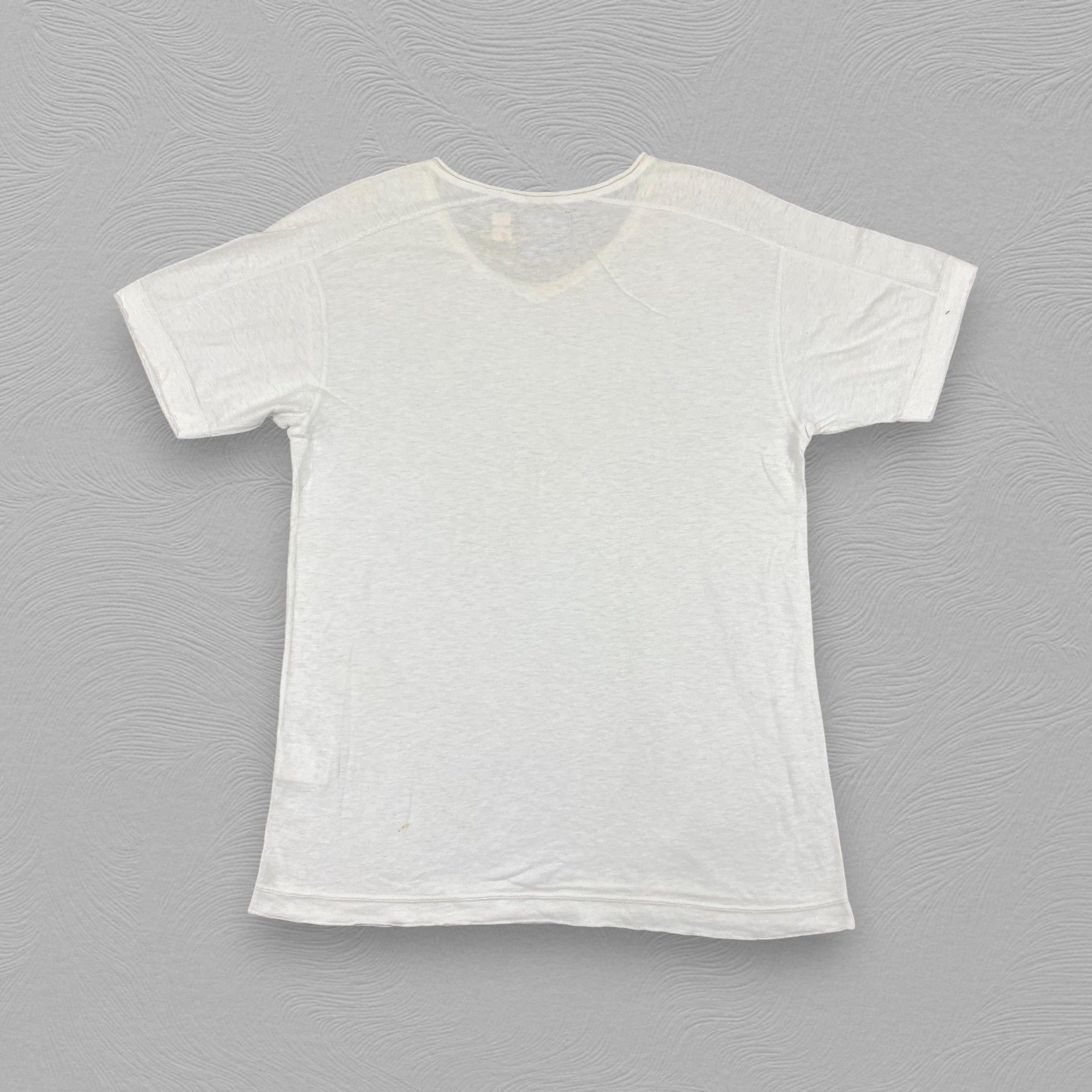 Beams Plus Vintage Beams Plain V Neck Medium TShirt -D047 Size US M / EU 48-50 / 2 - 2 Thumbnail