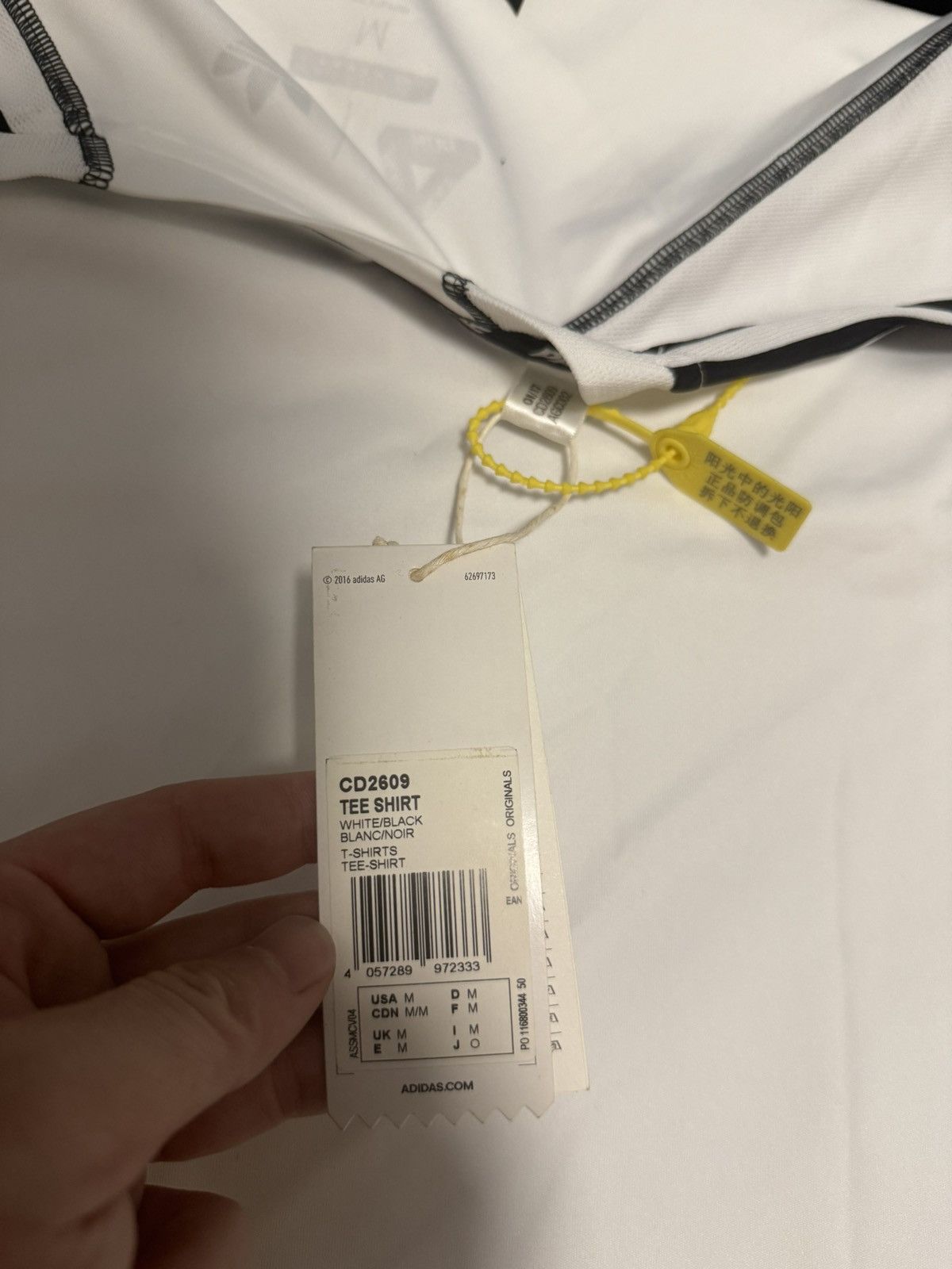 Adidas × Palace Palace adidas tee T-shirt White Size US M / EU 48-50 / 2 - 5 Thumbnail