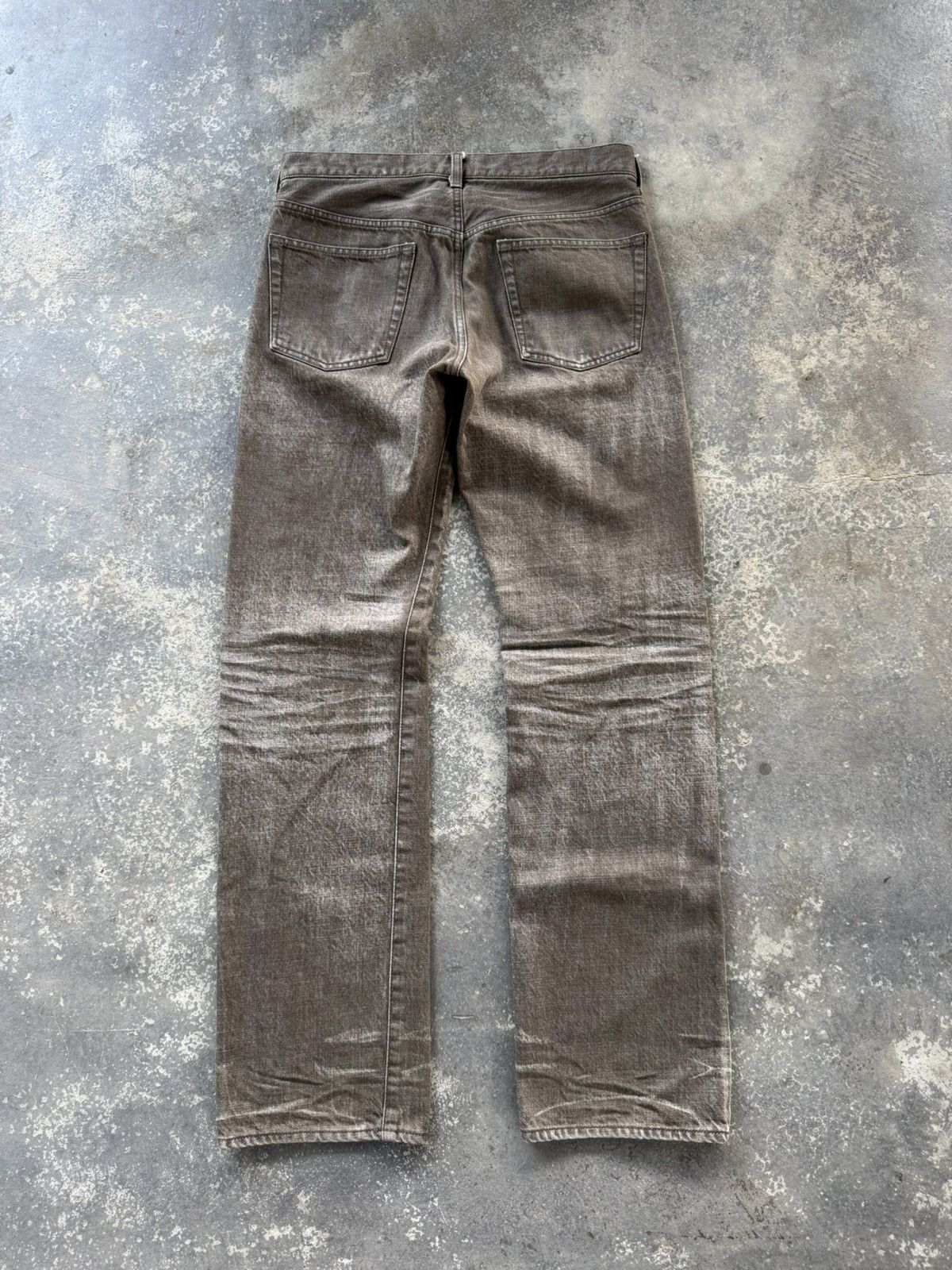 Japanese Brand Takeo Kikuchi Flare Denim Jeans Size US 31 - 4 Thumbnail