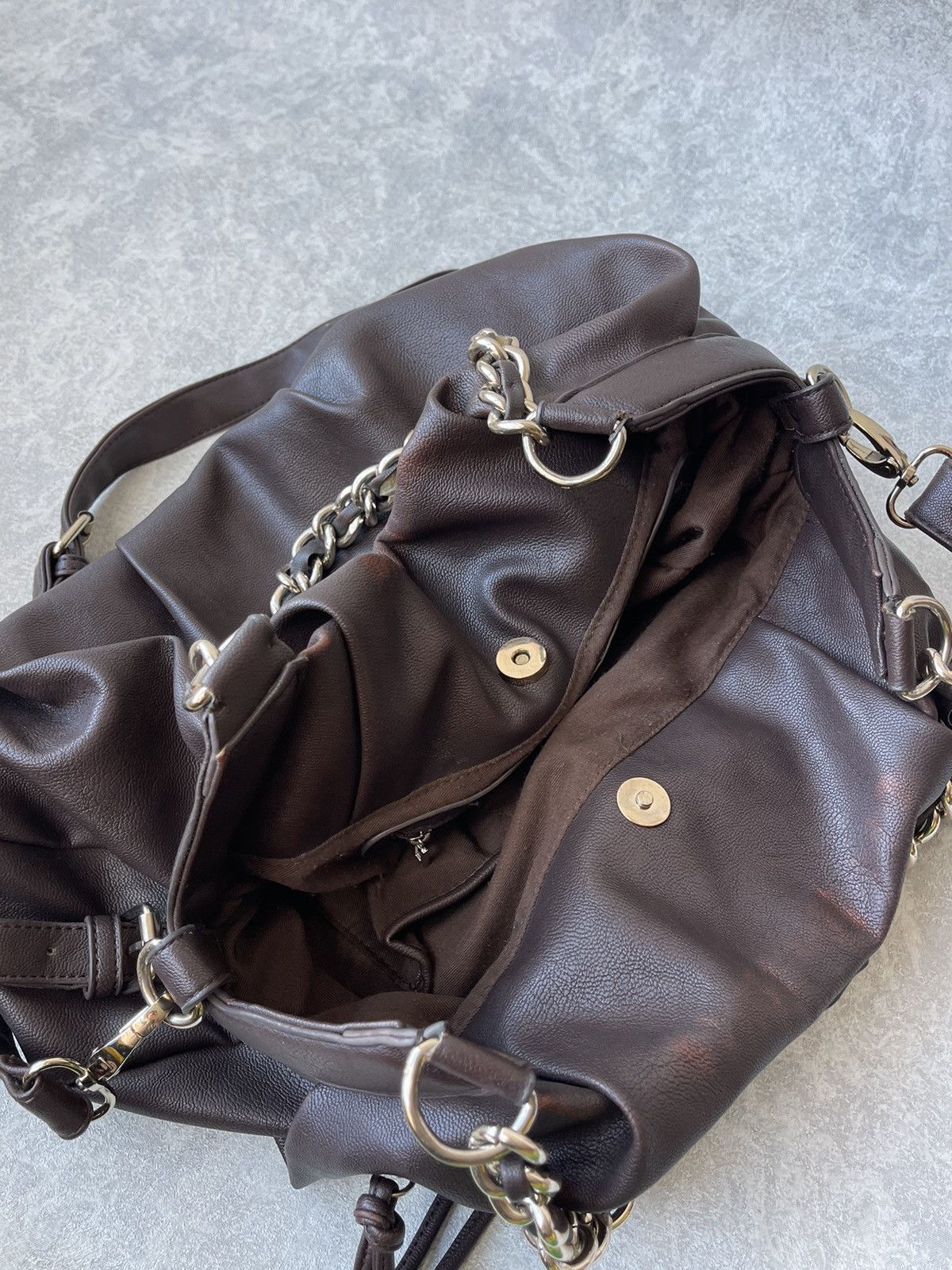 Guess 90s Vintage Guess Zippered Belt Shoulder Bag Size ONE SIZE - 20 Thumbnail