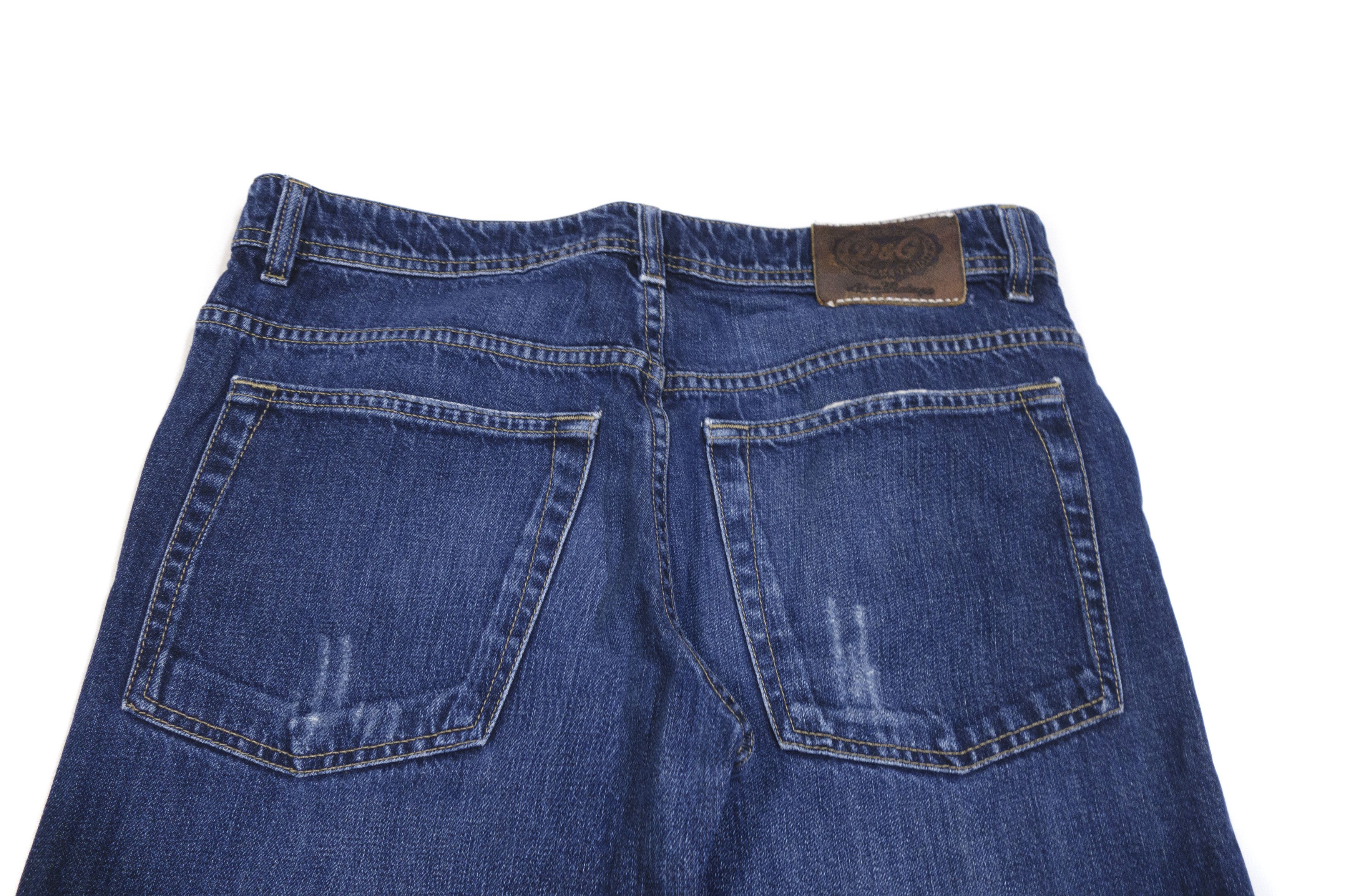 Dolce & Gabbana 00S Faded Jeans Vintage Size US 31 - 4 Thumbnail