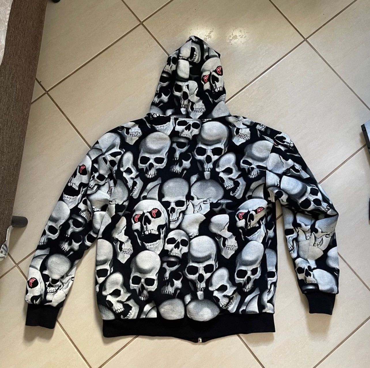 Famous Stars And Straps Famous Stars And Straps Skull Hoodie Grailed