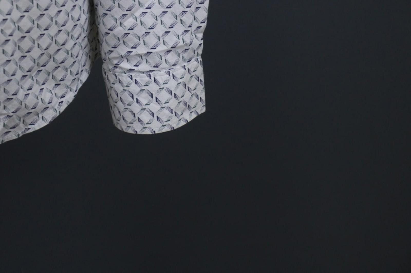 Lacoste Lacoste Multi Geometric Button-Down Shirt Size XL Size US XL / EU 56 / 4 - 4 Thumbnail