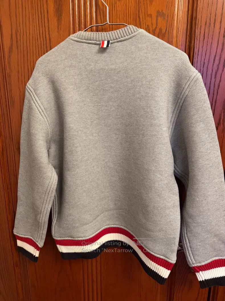 Thom Browne Thom Browne Striped Casual Color-blocked Round-neck Knit T Size US XS / EU 42 / 0 - 3 Thumbnail