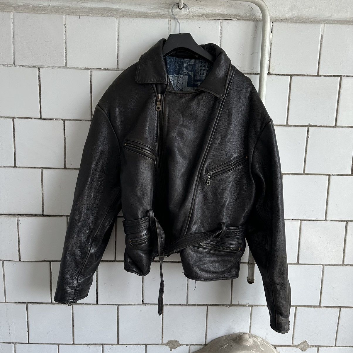 Streetwear Vale Lives Black Flag Motocroxxx Jacket | Grailed