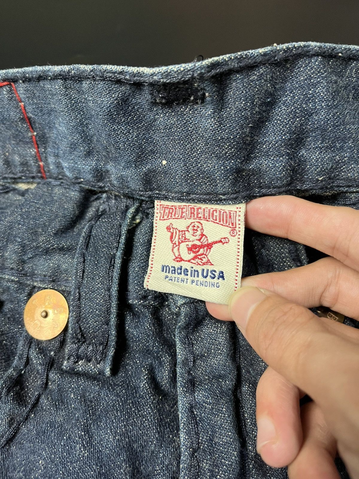 If Six Was Nine × Japanese Brand × Le Grande Bleu (L.G.B.) SUPER FLARE TRUE RELIGION SPIDER Style Size US 30 / EU 46 - 9 Thumbnail