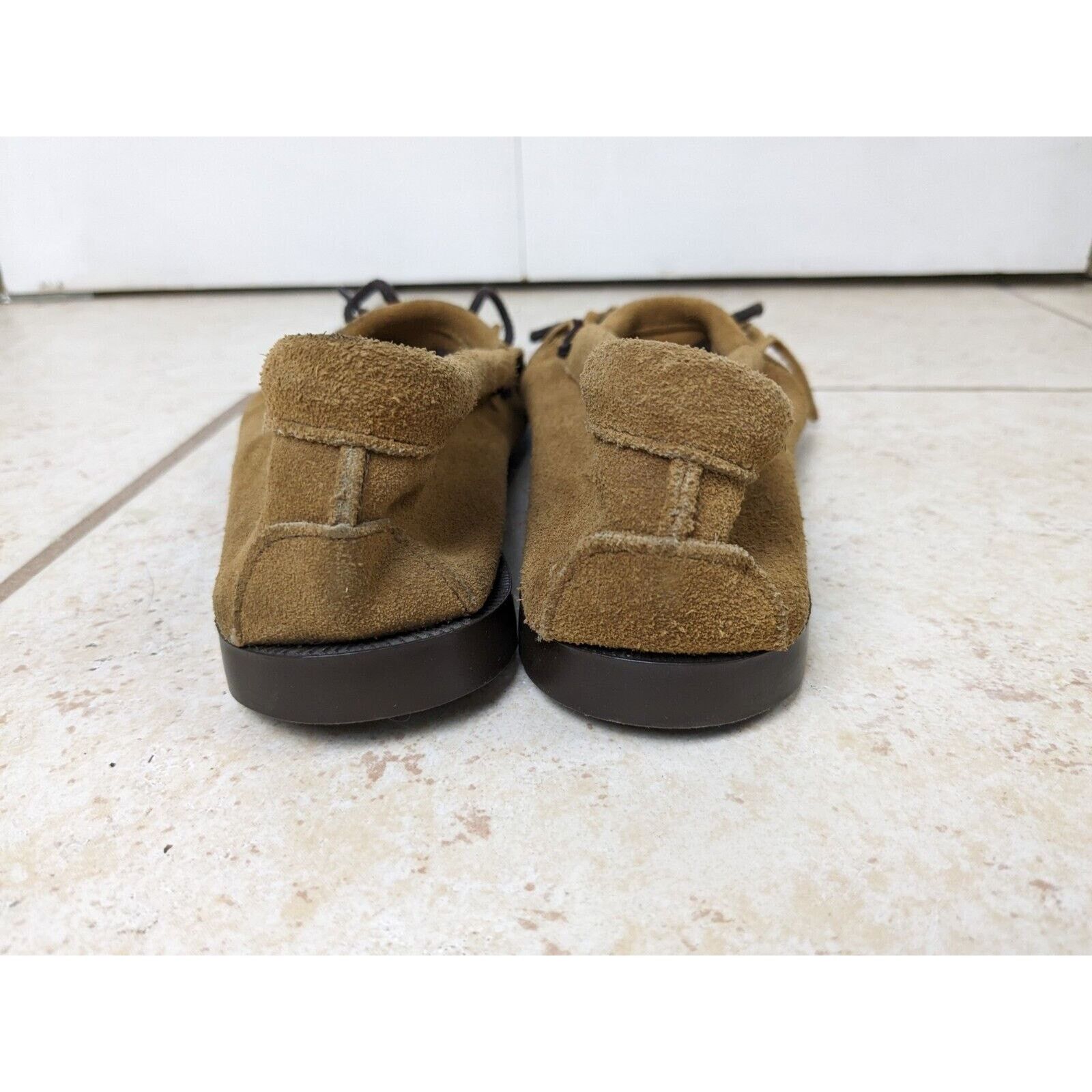 Minnetonka Vtg MINNETONKA Leather Beaded Thunderbird Moccasins 7 Size US 7 / IT 37 - 5 Thumbnail
