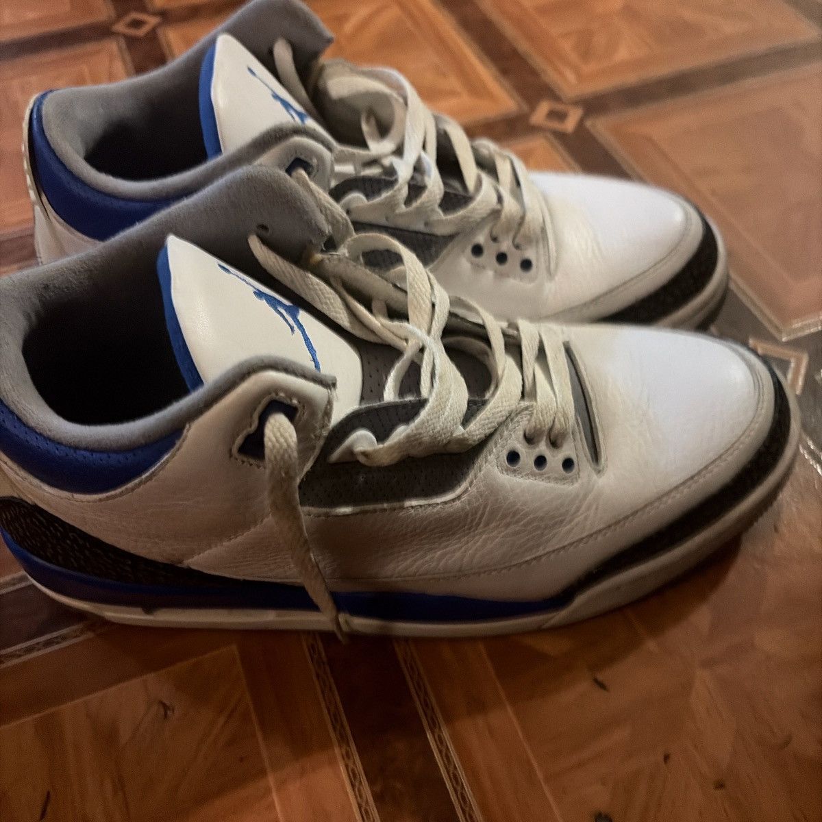 Jordan Brand Jordan Racer Blue 3s Size US 13 / EU 46 - 1 Thumbnail