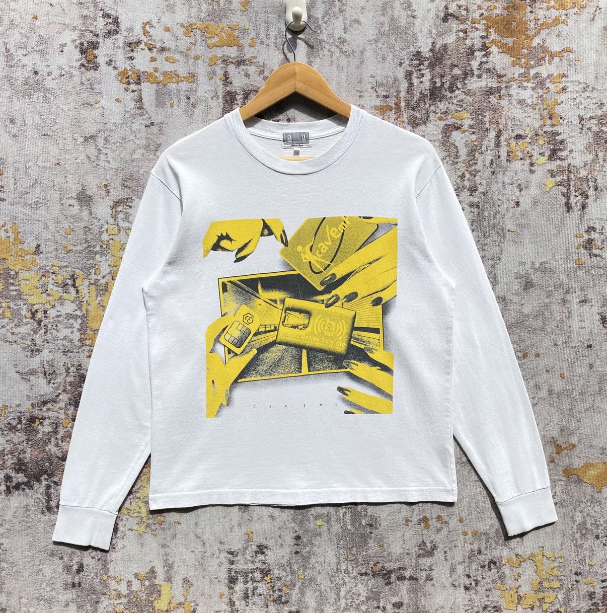 Cav Empt Cav Empt Sim Tunnel Long Sleeve Cav Empt Japan Designer Tee Size US S / EU 44-46 / 1 - 1 Thumbnail