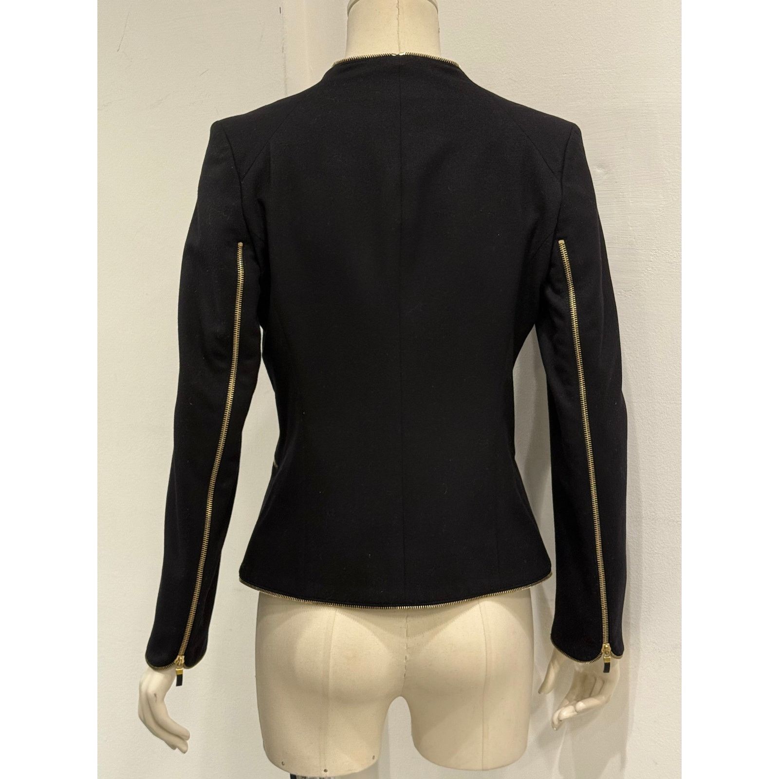 Alexander McQueen A/W2003 Alexander McQueen full zip sleeve jacket Size M / US 6-8 / IT 42-44 - 5 Thumbnail