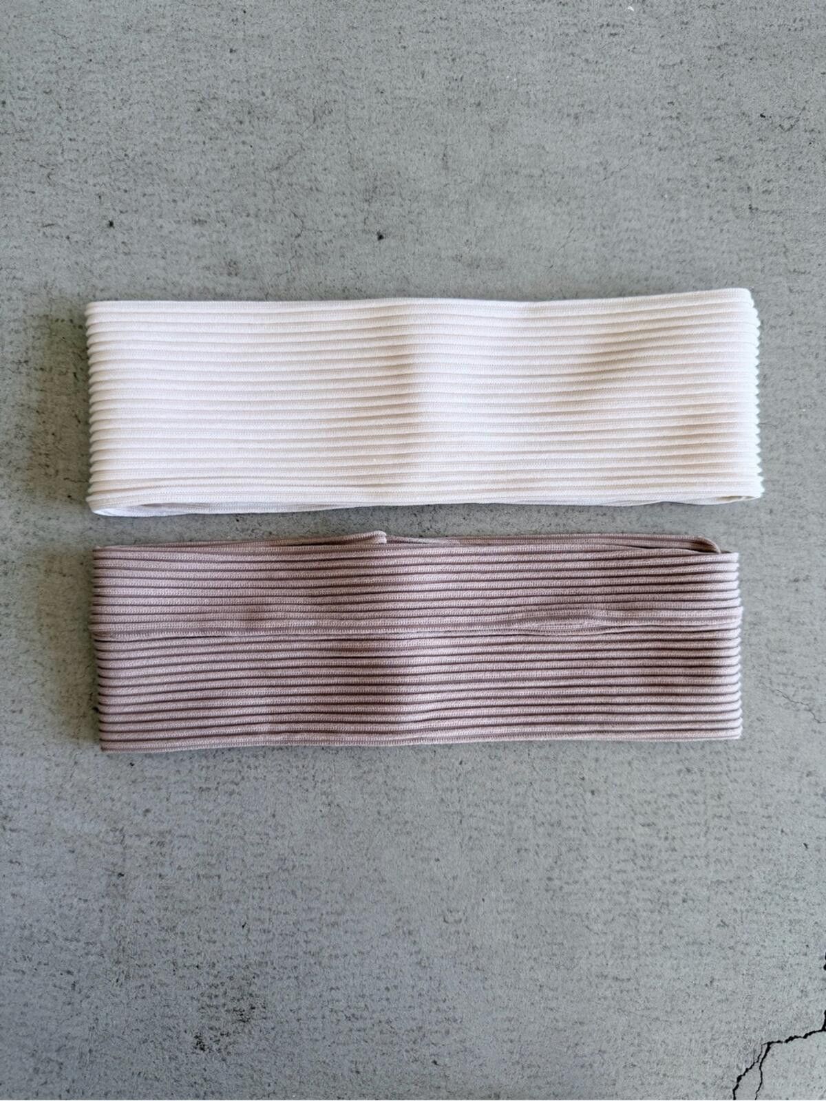 Other Fashion Nova / Ribbed Headband Set / Nude Cream 2pc Size ONE SIZE - 2 Thumbnail