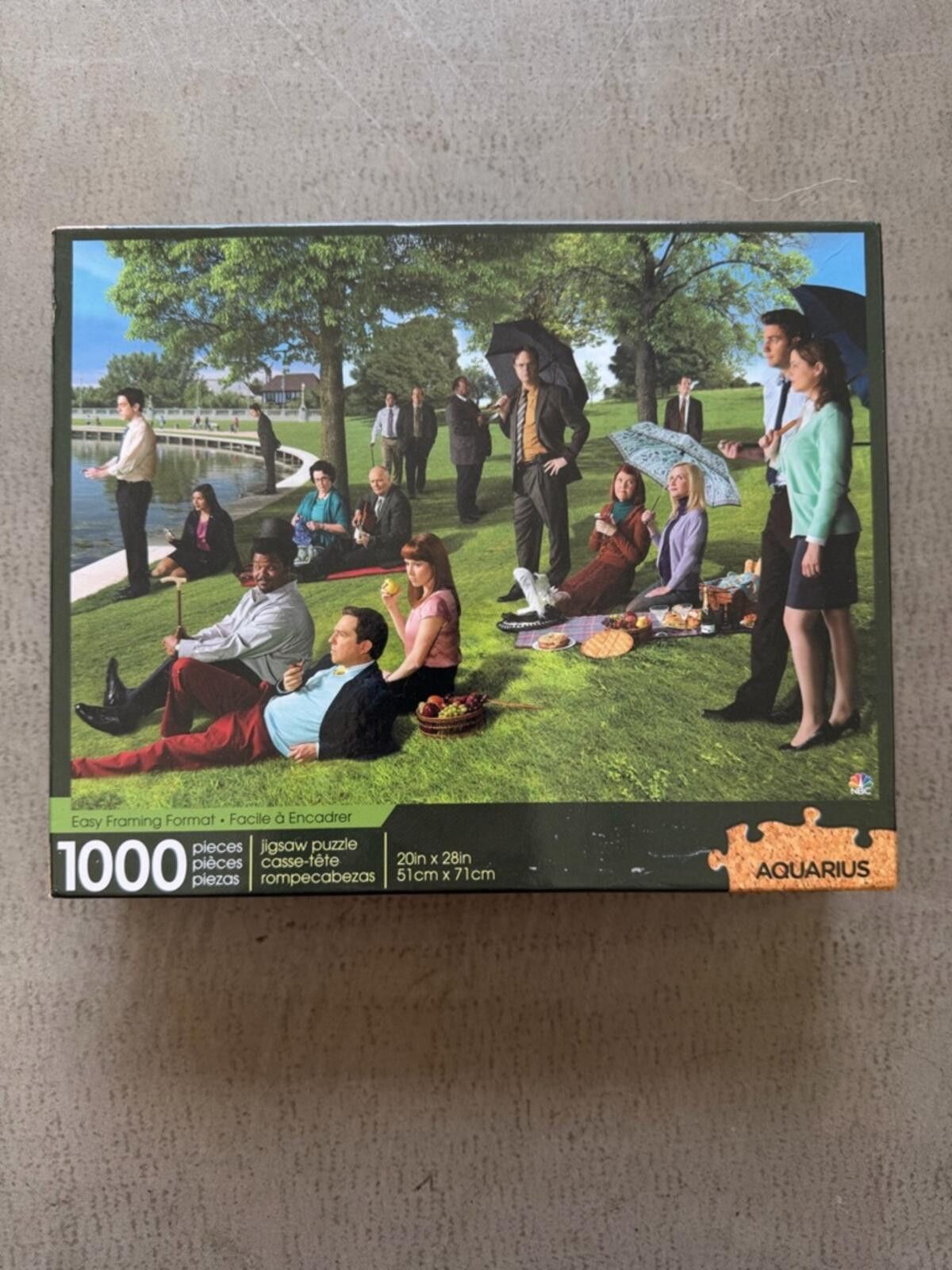 Other Aquarius / The Office Puzzle / 1000 Piece / NBC TV Show Size ONE SIZE - 1 Thumbnail
