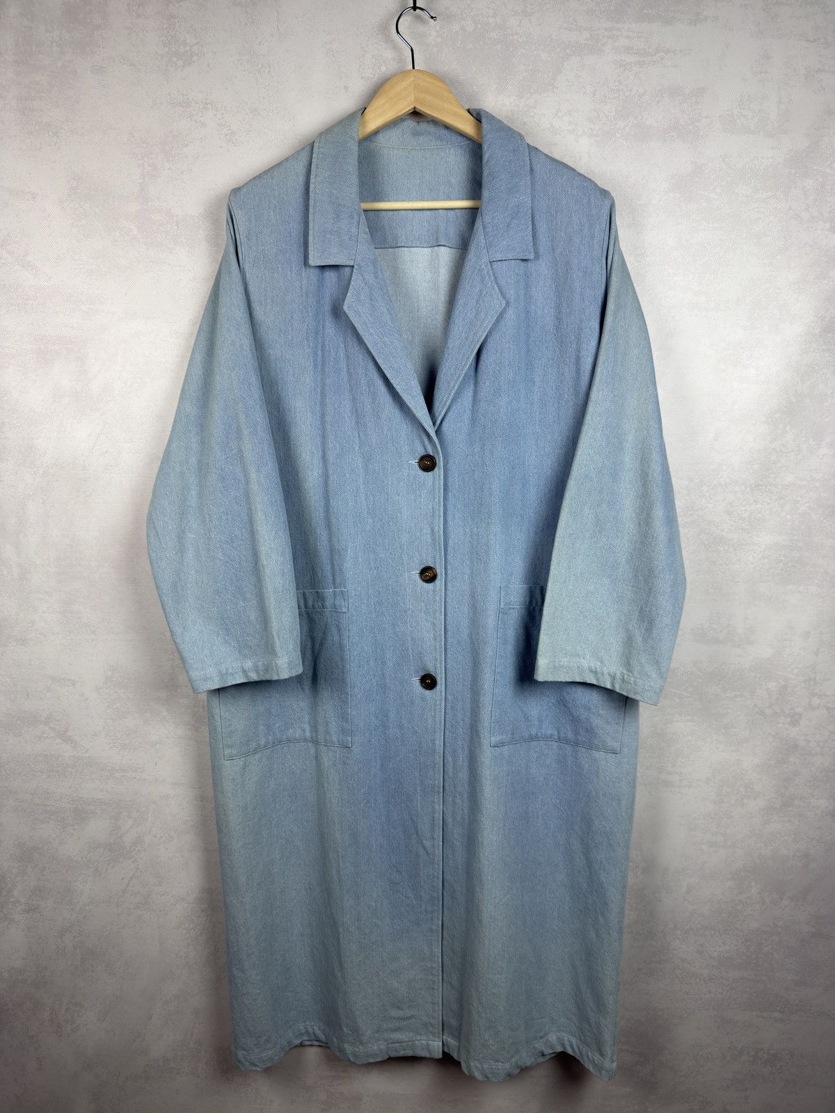 Bless BLESS Service N°51 Denim Summer Work Coat Size L Size US L / EU 52-54 / 3 - 5 Thumbnail