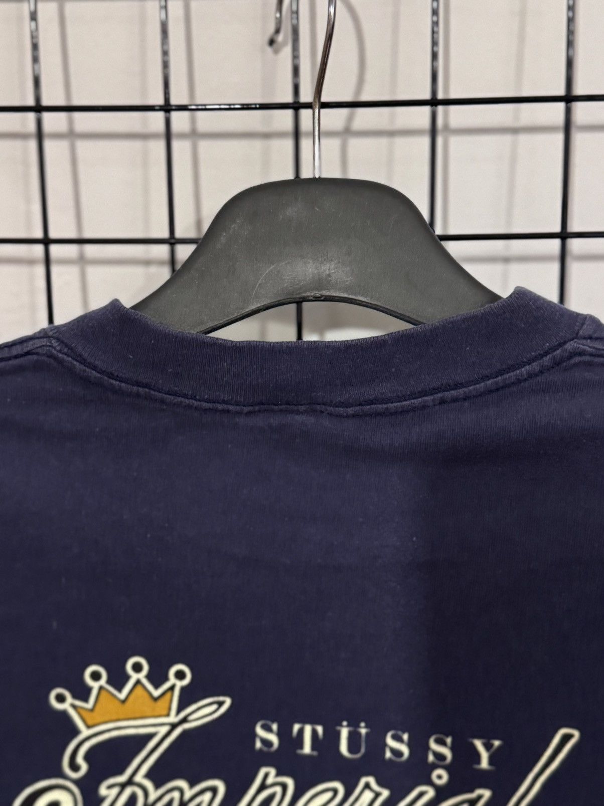 Stussy Vintage 80s‼️ Stüssy Crown Imperial Merchandise graphic tee. Size US L / EU 52-54 / 3 - 8 Thumbnail