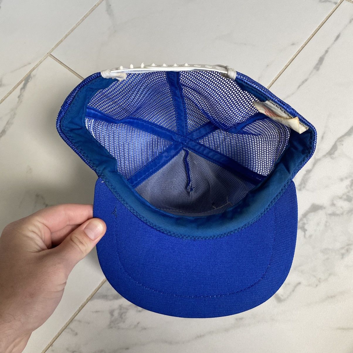 Vintage Vintage 1985 Indianapolis 500 Trucker Hat Three Stripe Blue Size ONE SIZE - 5 Thumbnail