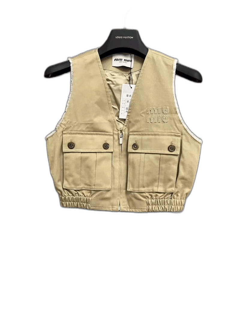 Miumiu Utility Vest in Excellent Condition-yf