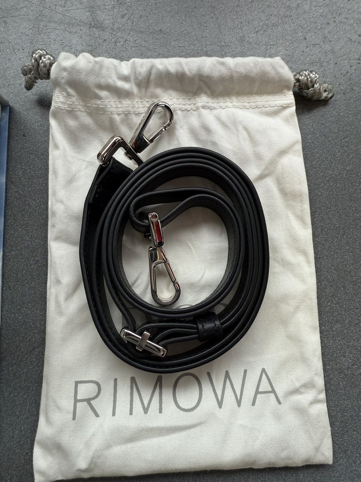 Rimowa Dior RIMOWA Personal Clutch On Strap Aluminum Black Size ONE SIZE - 11 Thumbnail