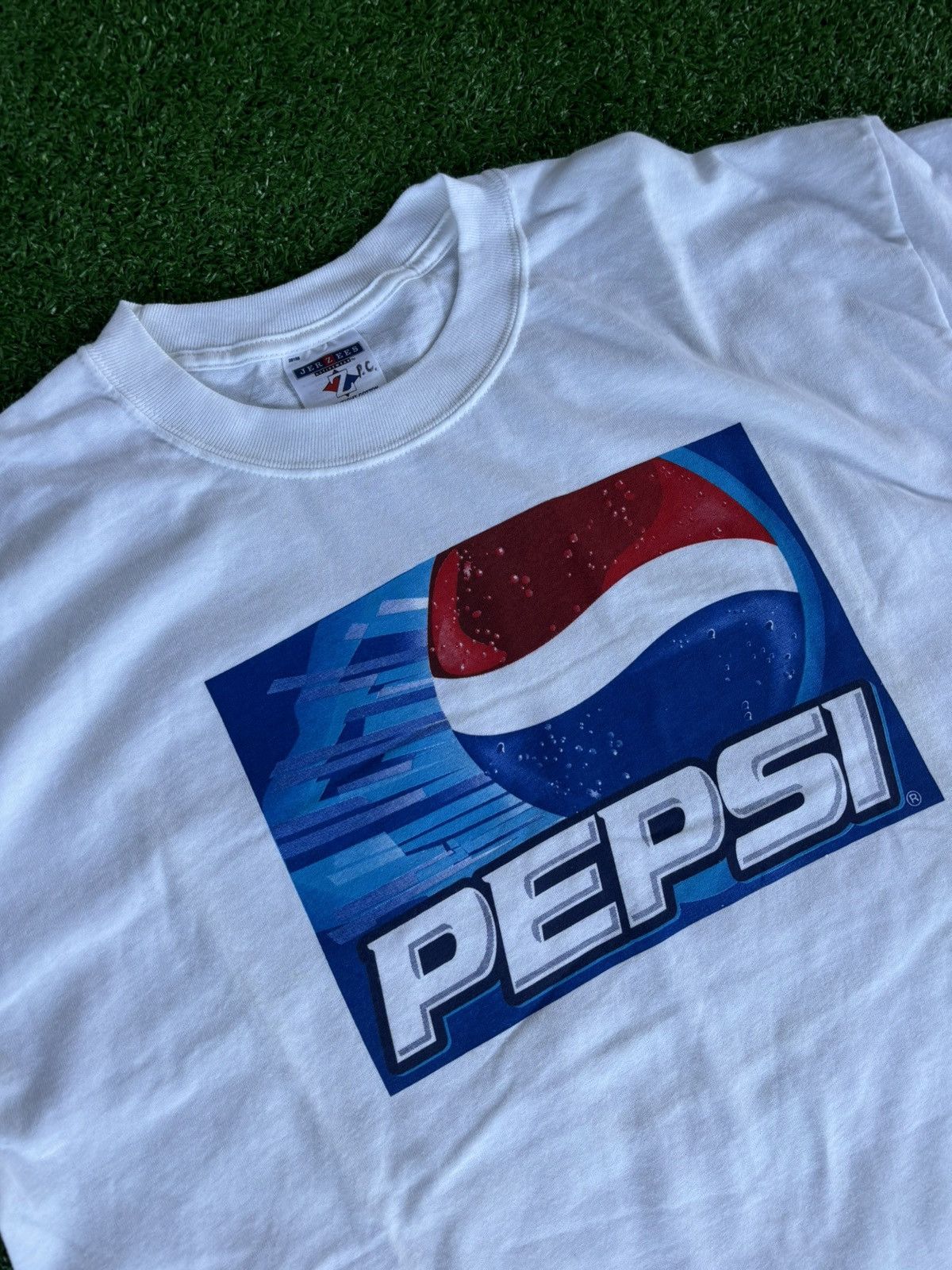 Pepsi × Vintage Vintage Pepsi Biker Tshirt 2004 Size US XL / EU 56 / 4 - 2 Thumbnail