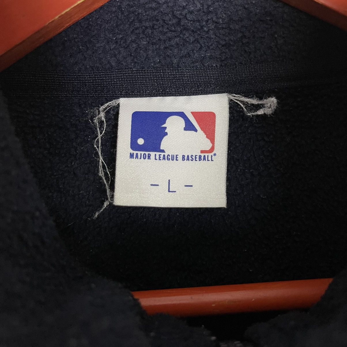 MLB × New York Yankees MLB New York Yankees Half Zipper Fleece Sweatshirt Size US M / EU 48-50 / 2 - 7 Thumbnail