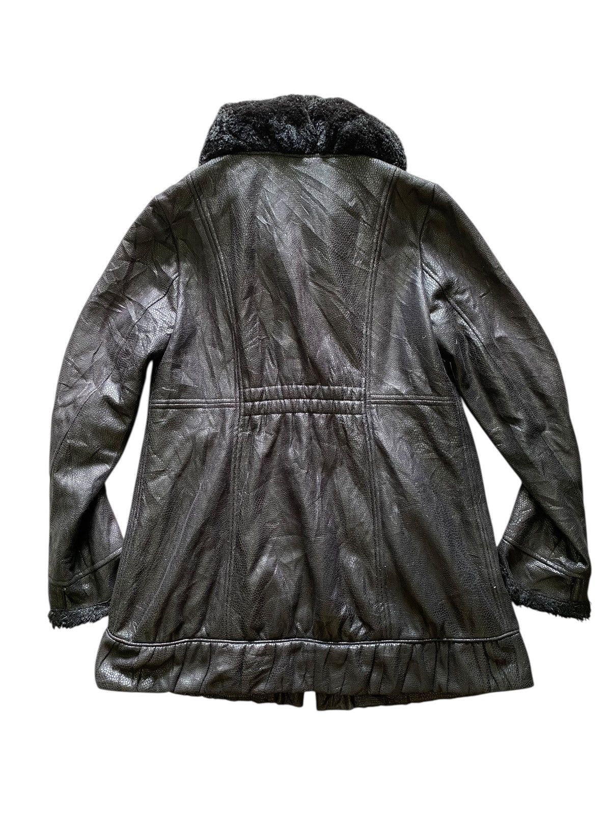 Japanese Brand Vtg Snake Skin Arte Soie Fur Leather Jacket Size US S / EU 44-46 / 1 - 2 Thumbnail