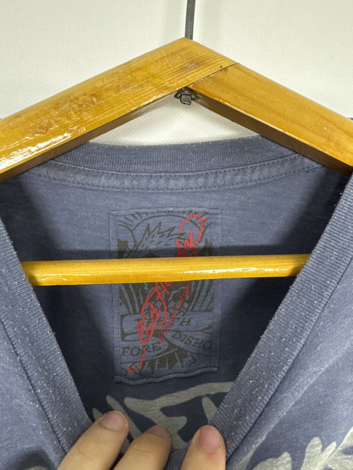 Ed Hardy Vintage Y2k Rare Ed Hardy T-Shirt 00’s Size US M / EU 48-50 / 2 - 9 Thumbnail