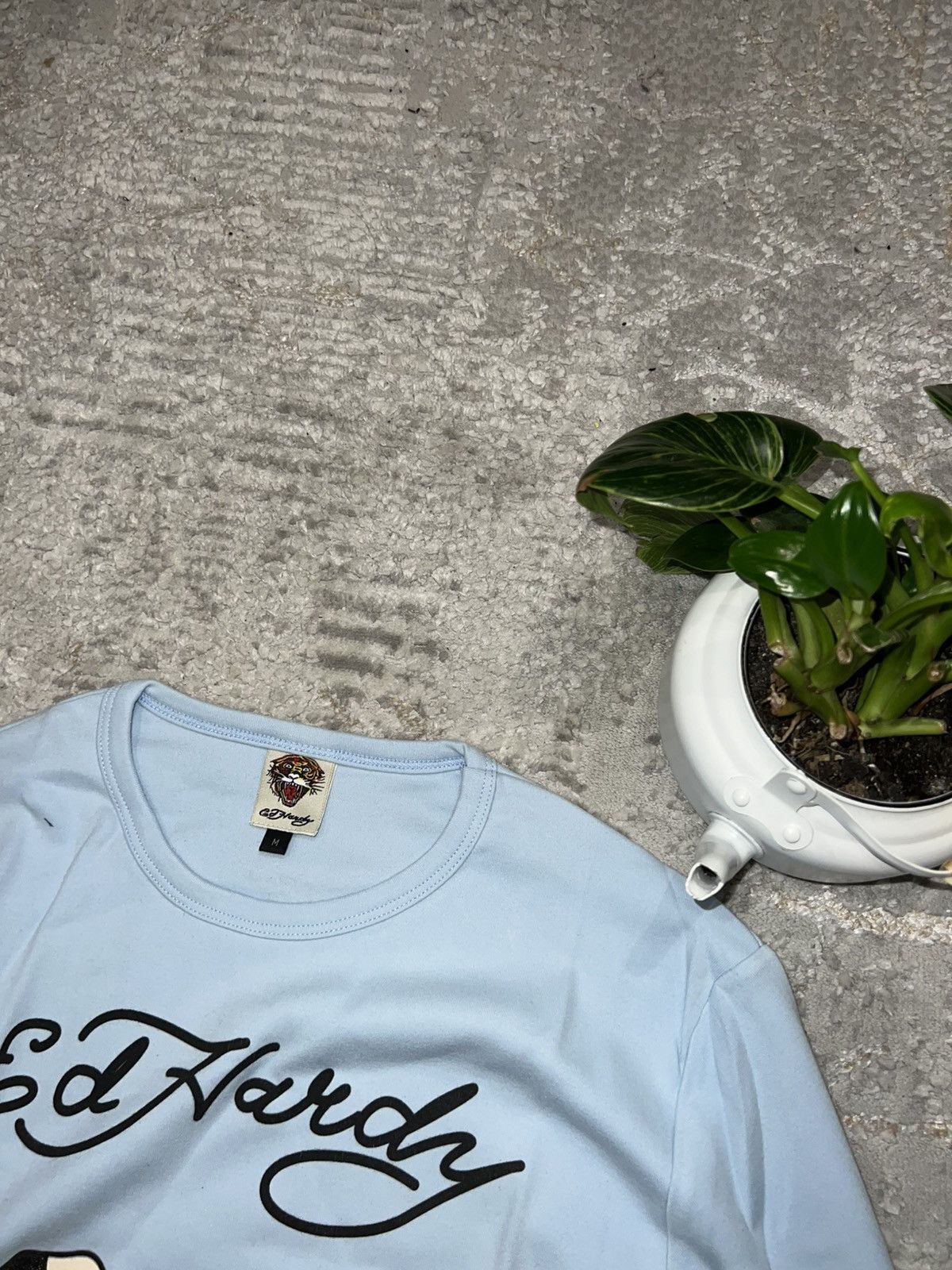 Ed Hardy × Vintage ED HARDY VINTAGE LIGHT SWEATSHIRT CREWNECK AFFLICTION STYLE Size US M / EU 48-50 / 2 - 6 Thumbnail