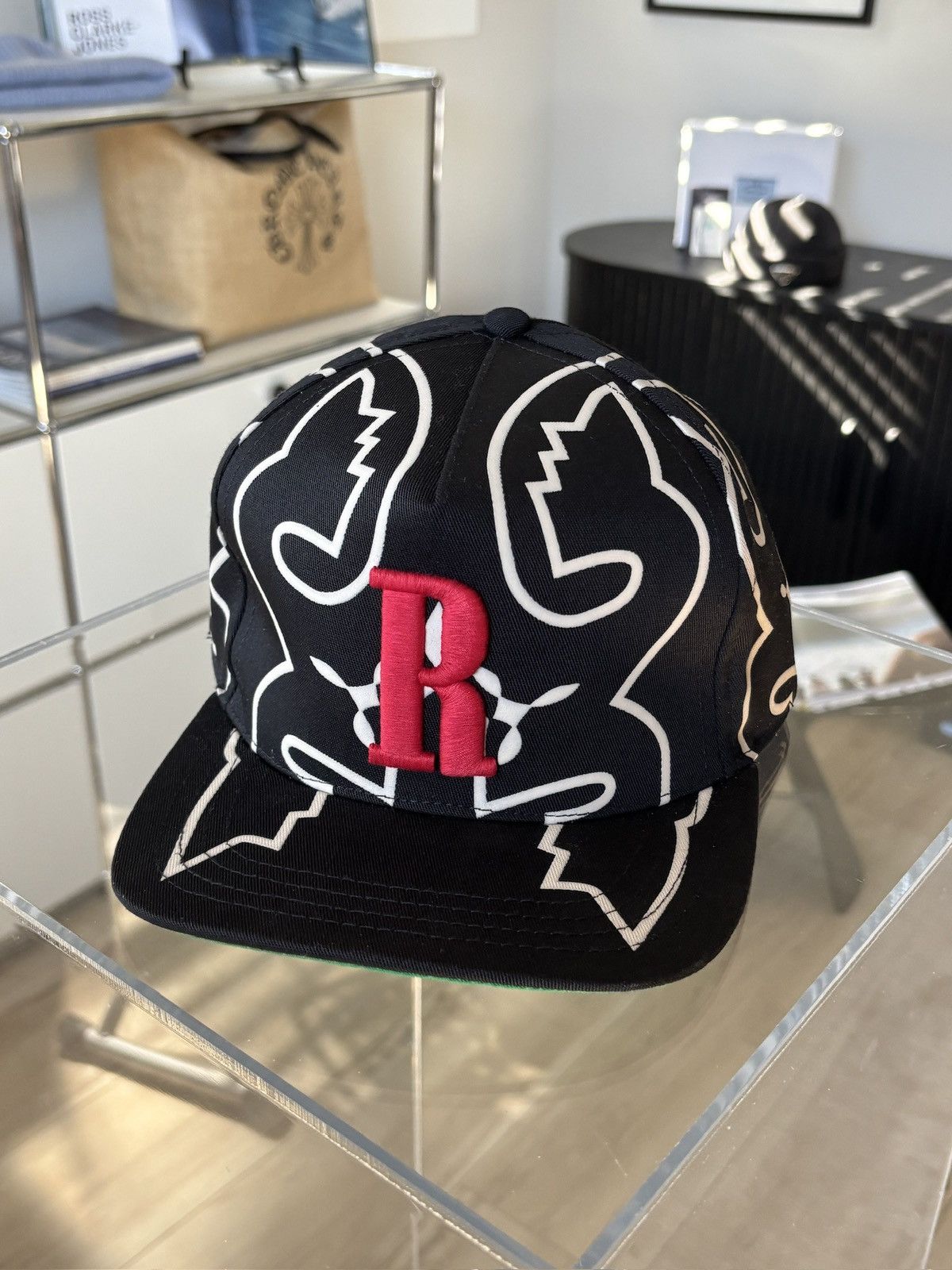 Rhude 🤠 RHUDE | WESTERN R LOGO HAT Size ONE SIZE - 2 Thumbnail