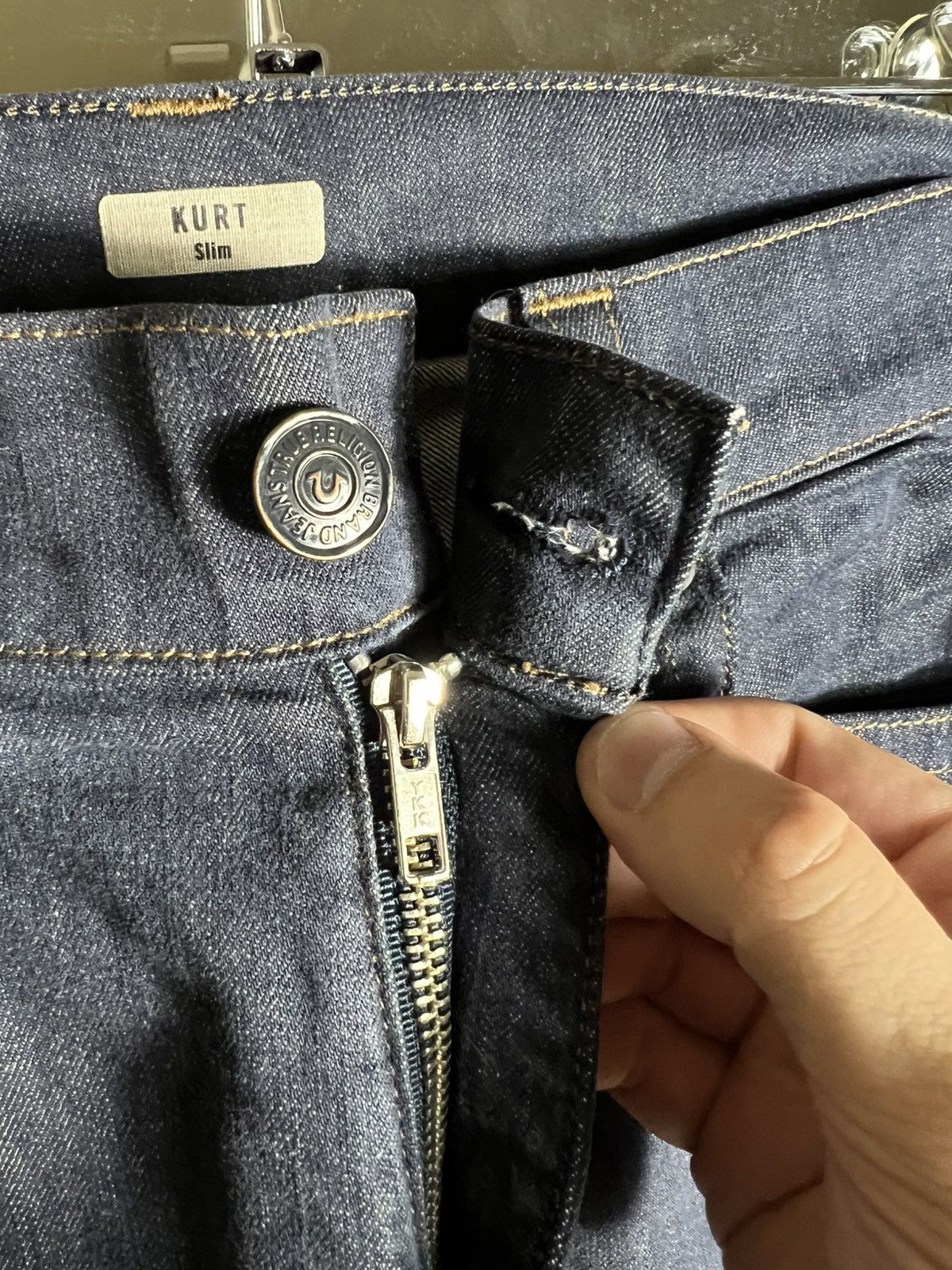 True Religion 🇺🇸True Religion Vintage Jeans Regular Fit Y2K Size US 36 / EU 52 - 11 Thumbnail