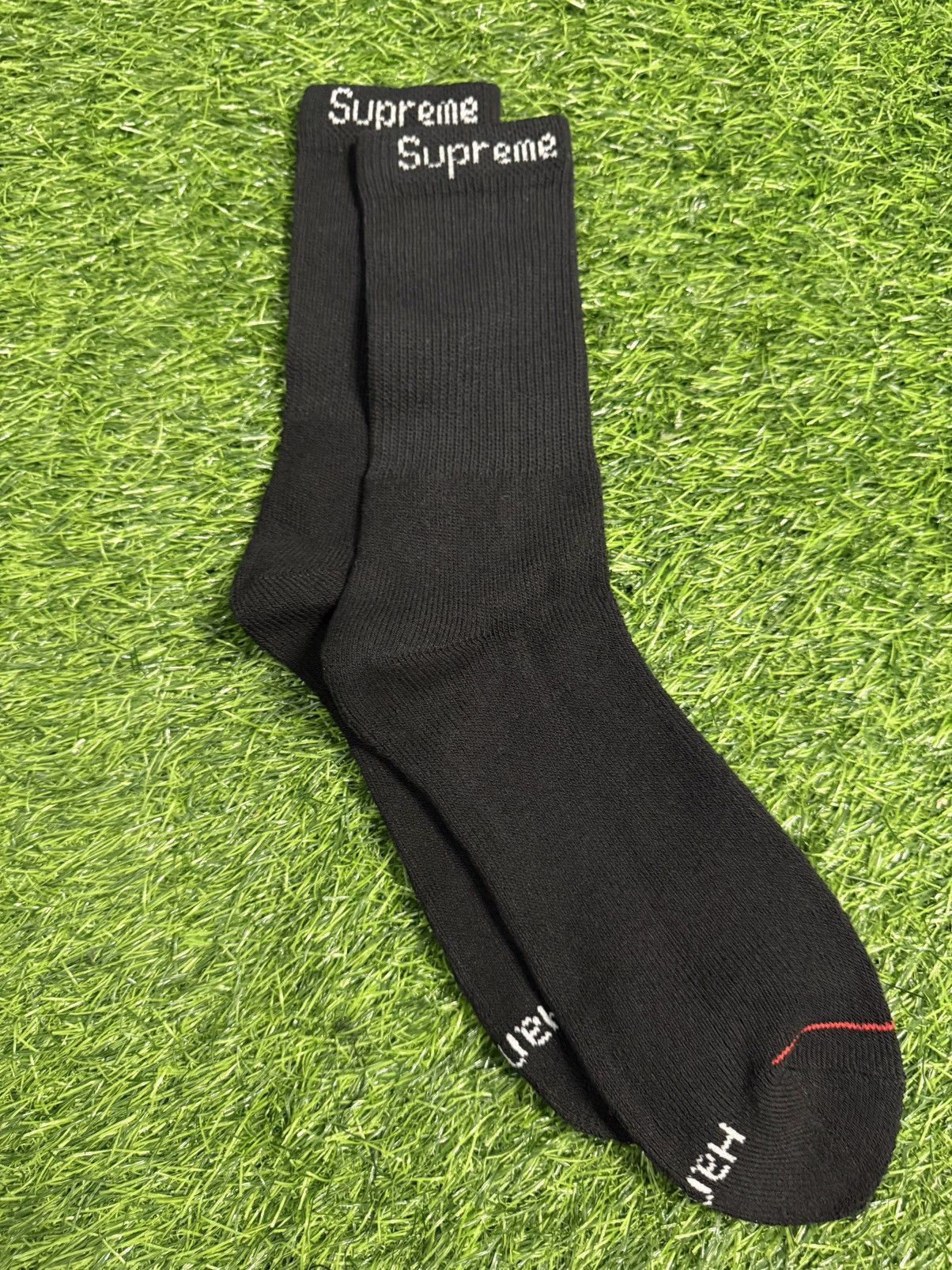 Hanes × Supreme Supreme x Hanes 2-pack black Size ONE SIZE - 3 Thumbnail