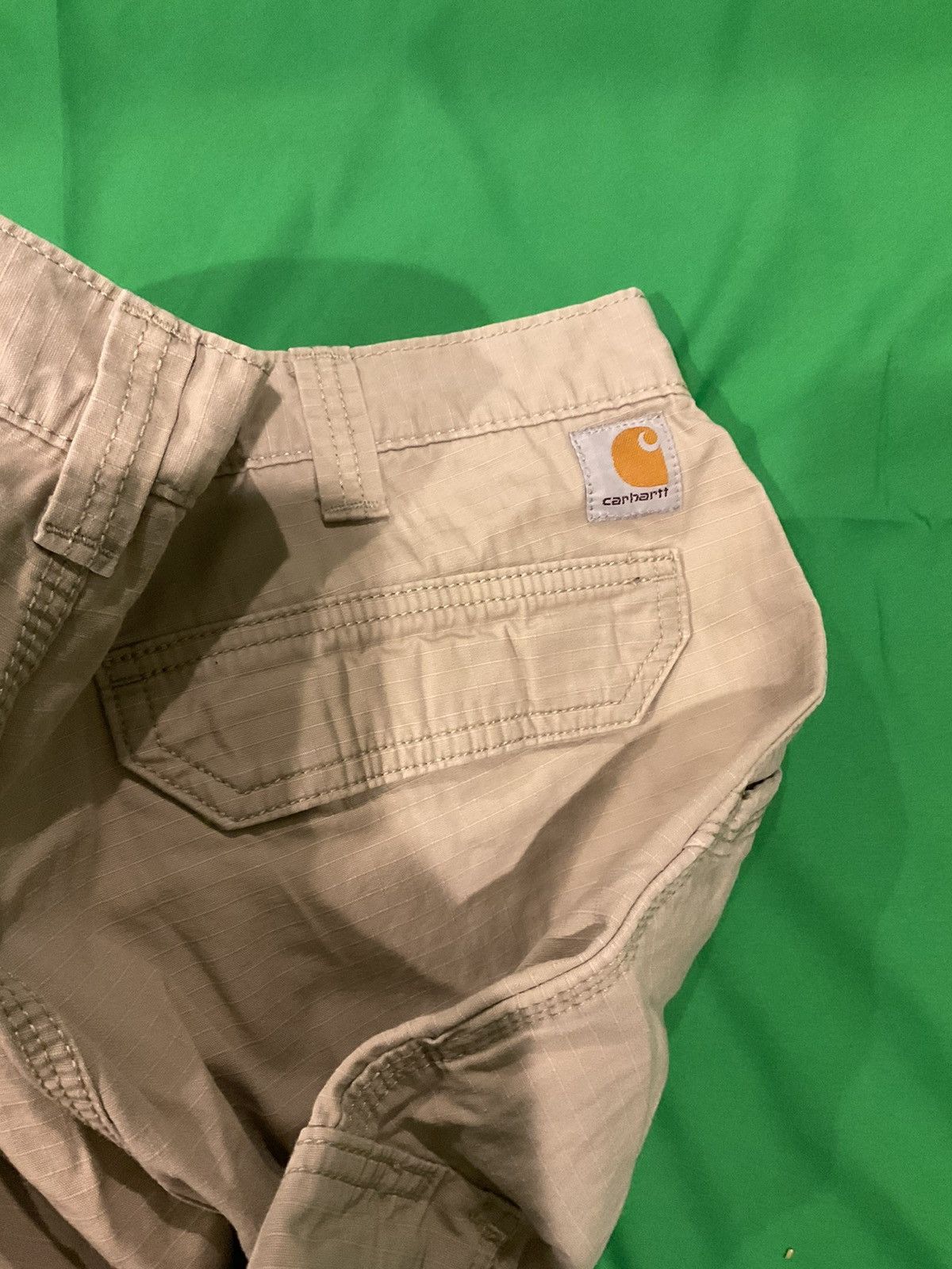 Carhartt × Vintage Vintage Tan Carhartt cargo pants Size US 36 / EU 52 - 2 Thumbnail