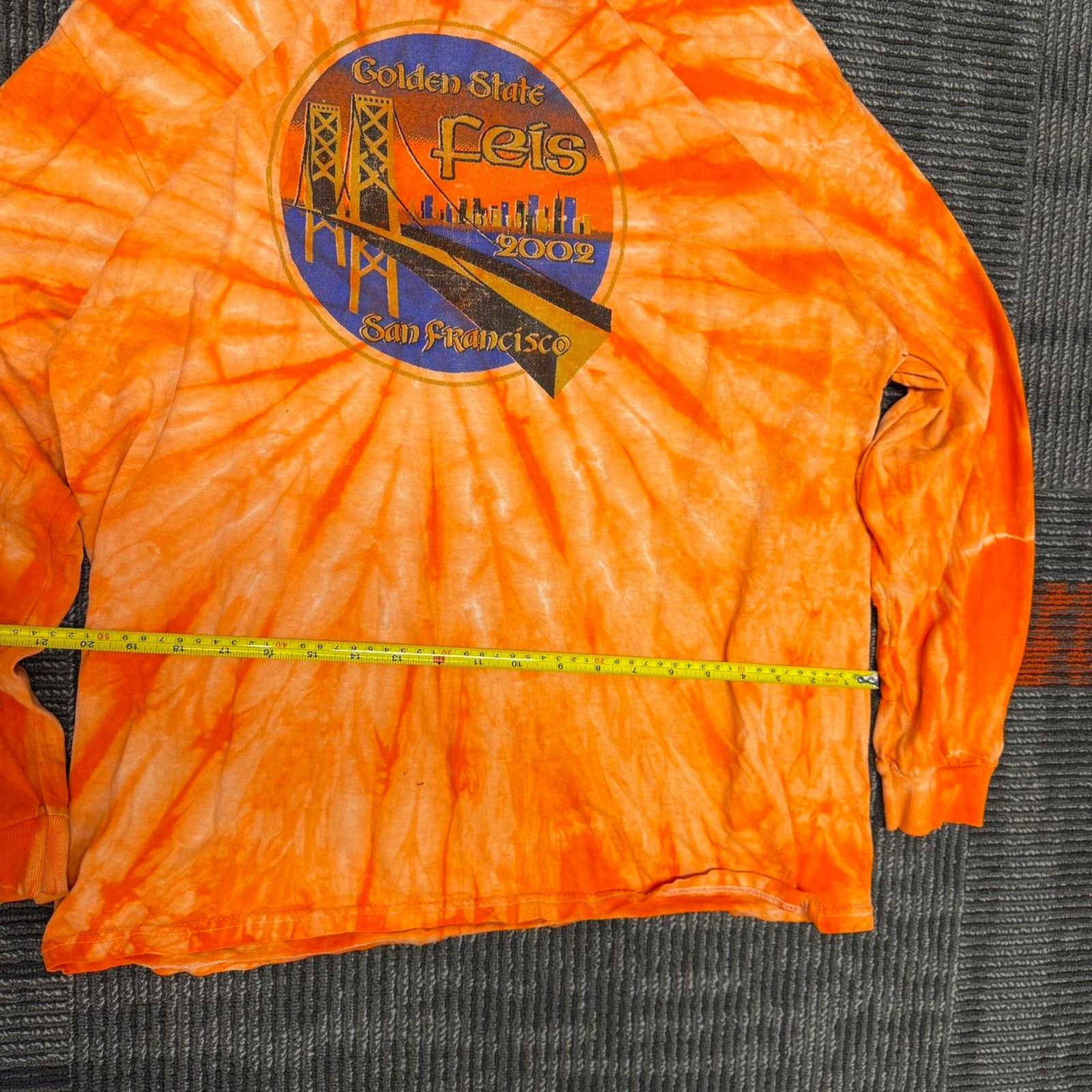 Delta Golden State San Francisco Feis Tie-Dye Long Sleeve Size US XL / EU 56 / 4 - 6 Thumbnail