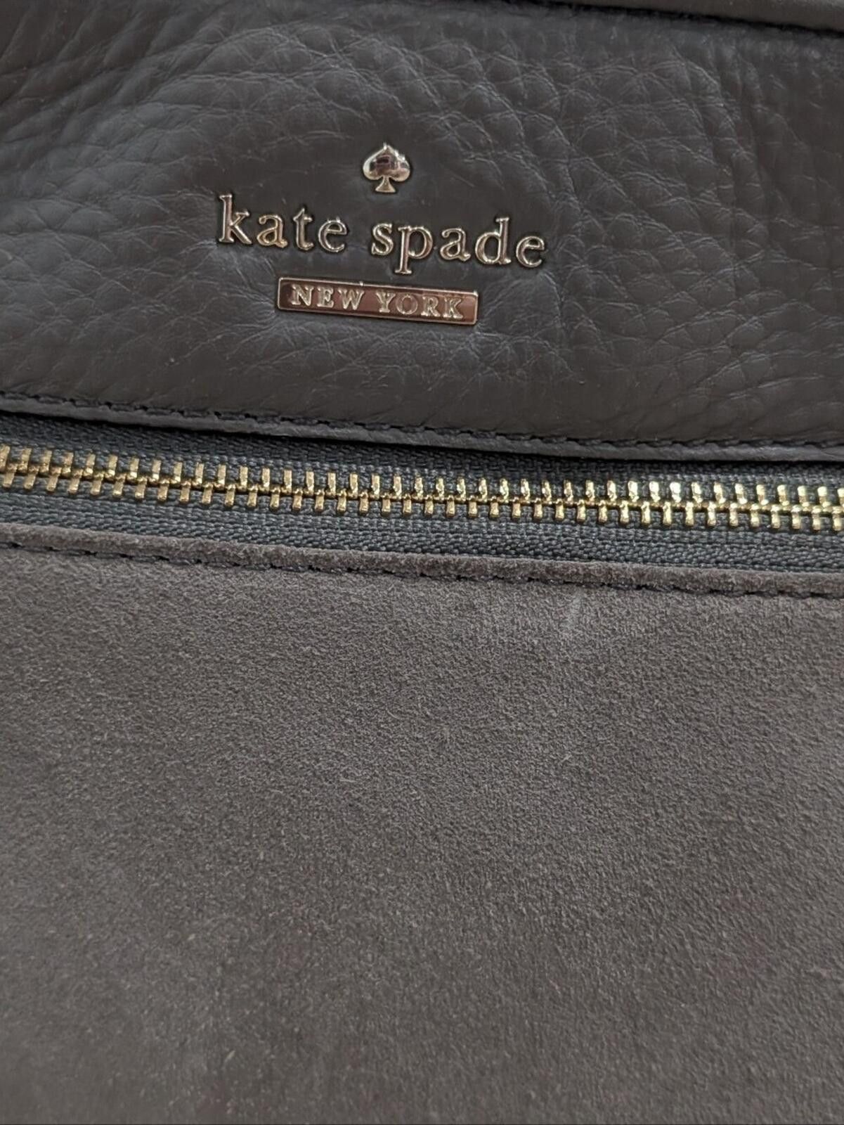 Other kate spade Taupe Leather & Snake-Print Trim Tote Size ONE SIZE - 3 Thumbnail
