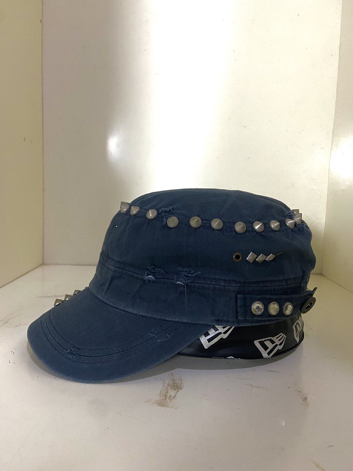 If Six Was Nine × Japanese Brand × Le Grande Bleu (L.G.B.) VTG spike studded punk hat Size ONE SIZE - 5 Thumbnail