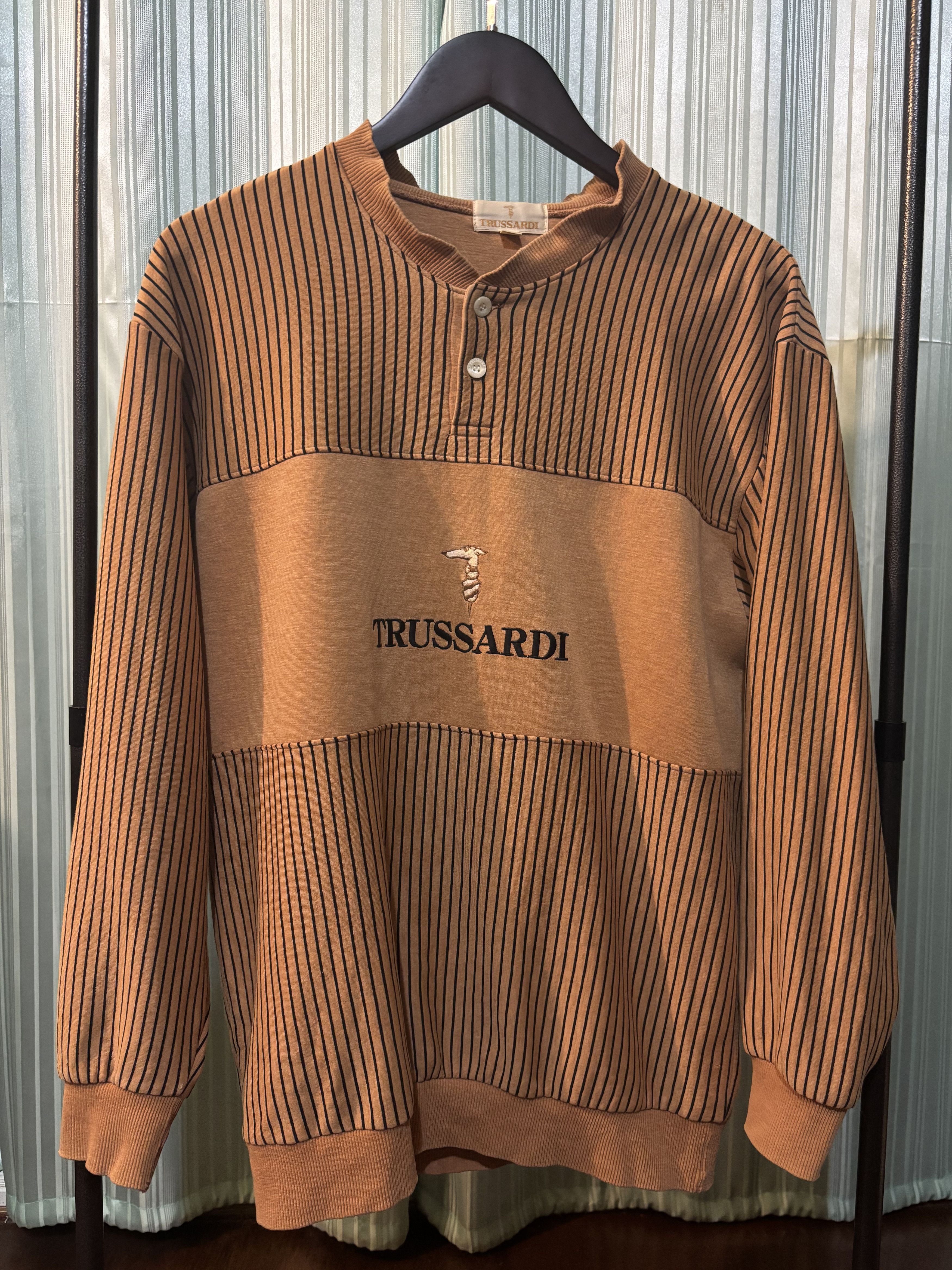 Trussardi Viintage Trussardi Italian Designer Sweatshirt 90s-00s S Size US S / EU 44-46 / 1 - 1 Thumbnail