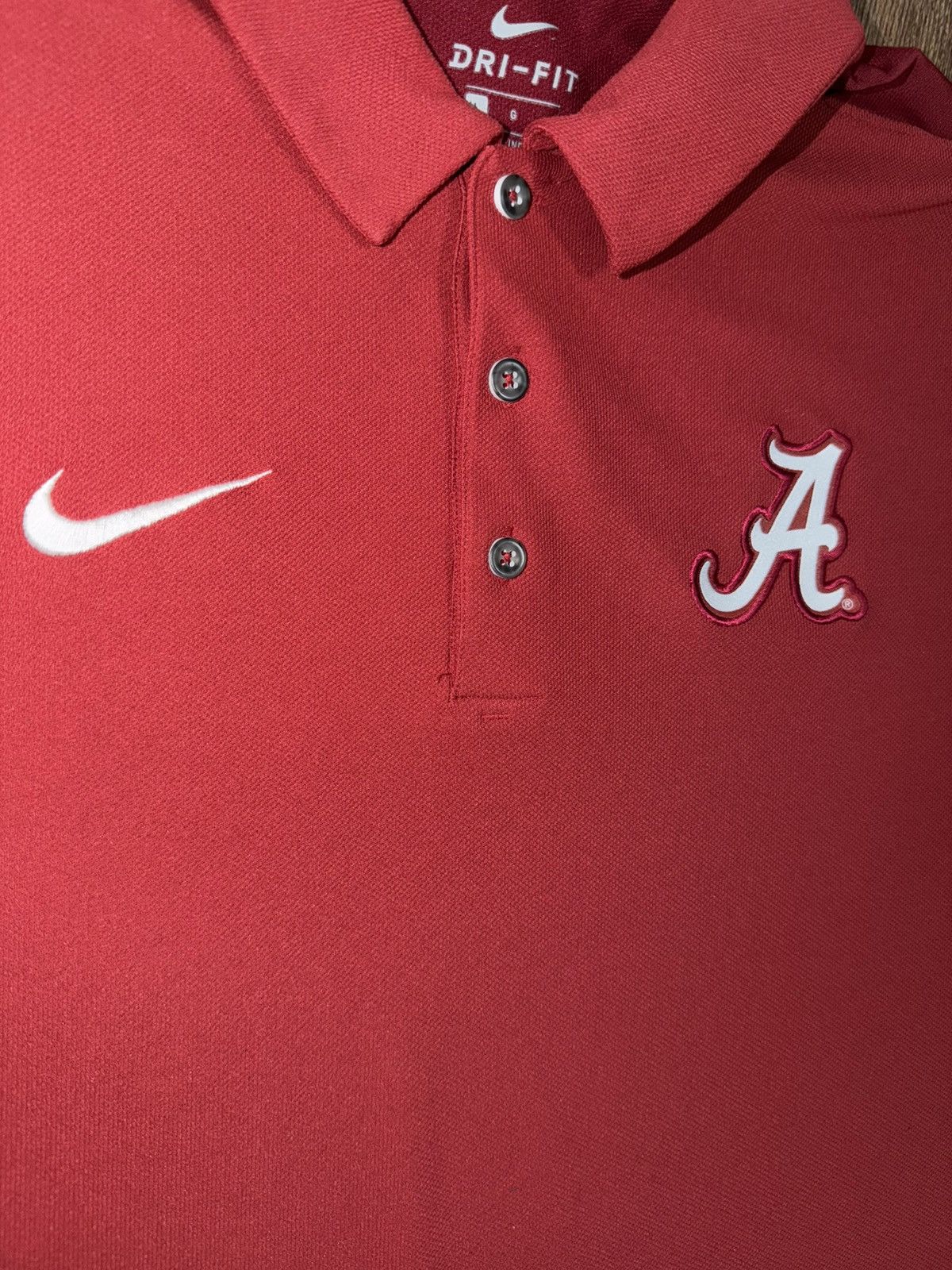 Nike Alabama Crimson Tide NCAA Nike dri-fit shirt maroon large Size US L / EU 52-54 / 3 - 4 Thumbnail