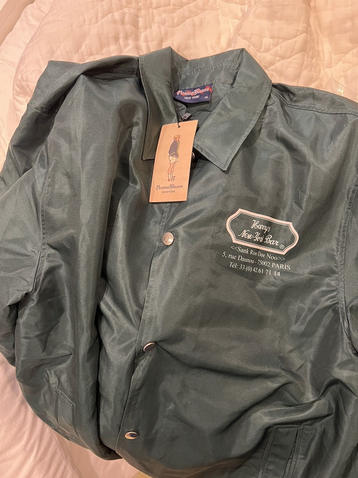 Rowing Blazers Harry's New York Bar Coaches Jacket Size US XL / EU 56 / 4 - 8 Thumbnail